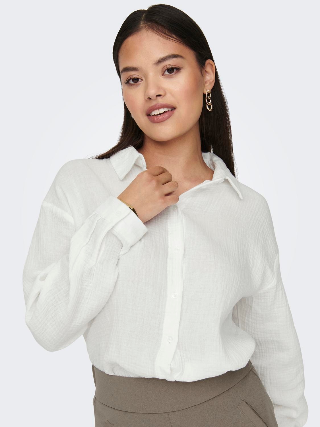 JDY Hemdbluse »JDYTHEIS LIFE L/S LOOSE SHIRT WVN NOOS«