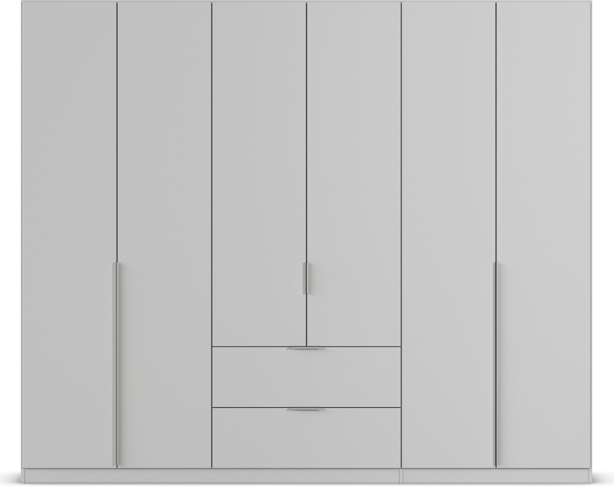 rauch Drehtürenschrank »Kleiderschrank Schrank Garderobe AGORDO mit Dekor- oder Hochglanzfront«, (in zwei Griff-Farben mit Dekor- oder Hochglanzfront), mit Außenschubkästen, in 6 Breiten und 2 Höhen MADE IN GERMANY
