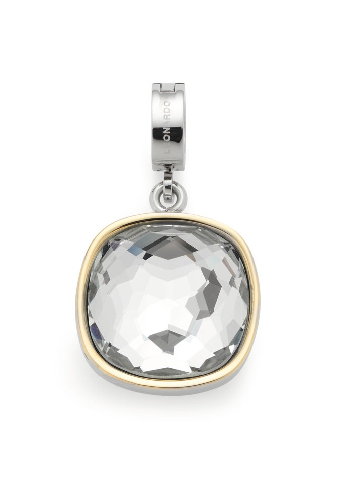 LEONARDO Charm-Einhänger »Cuscino Clip&Mix, 021629«, mit Glasstein kaufen