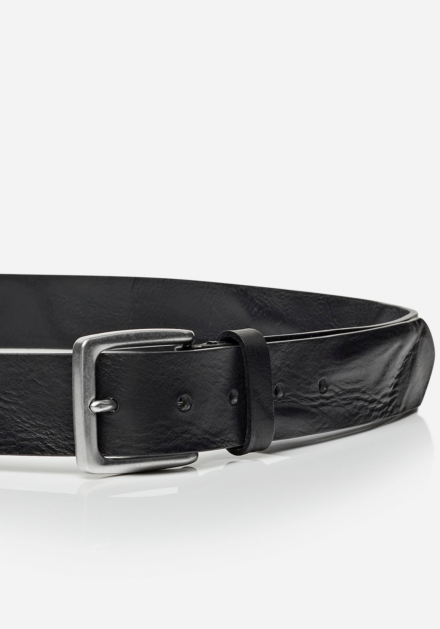MONTI Ledergürtel »BOLOGNA«, 3,5 cm breit, Jeans-Casual, Unikat, kürzbar