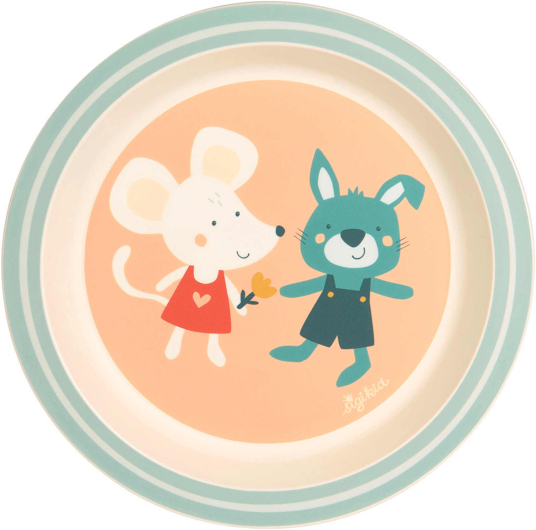 Sigikid Teller »Yellow, Maus und Hase« günstig online kaufen