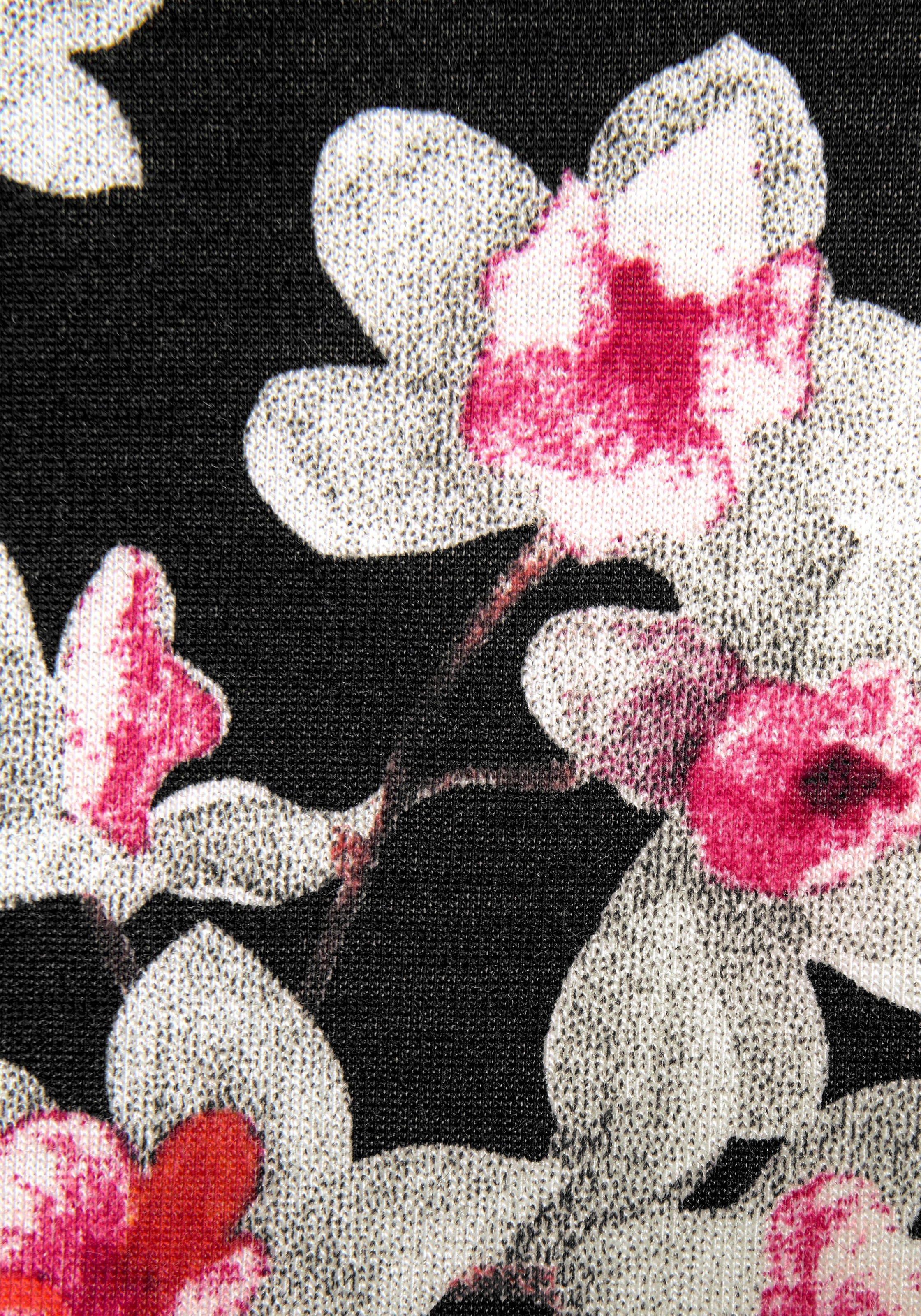 s.Oliver Negligé mit Blumenmuster
