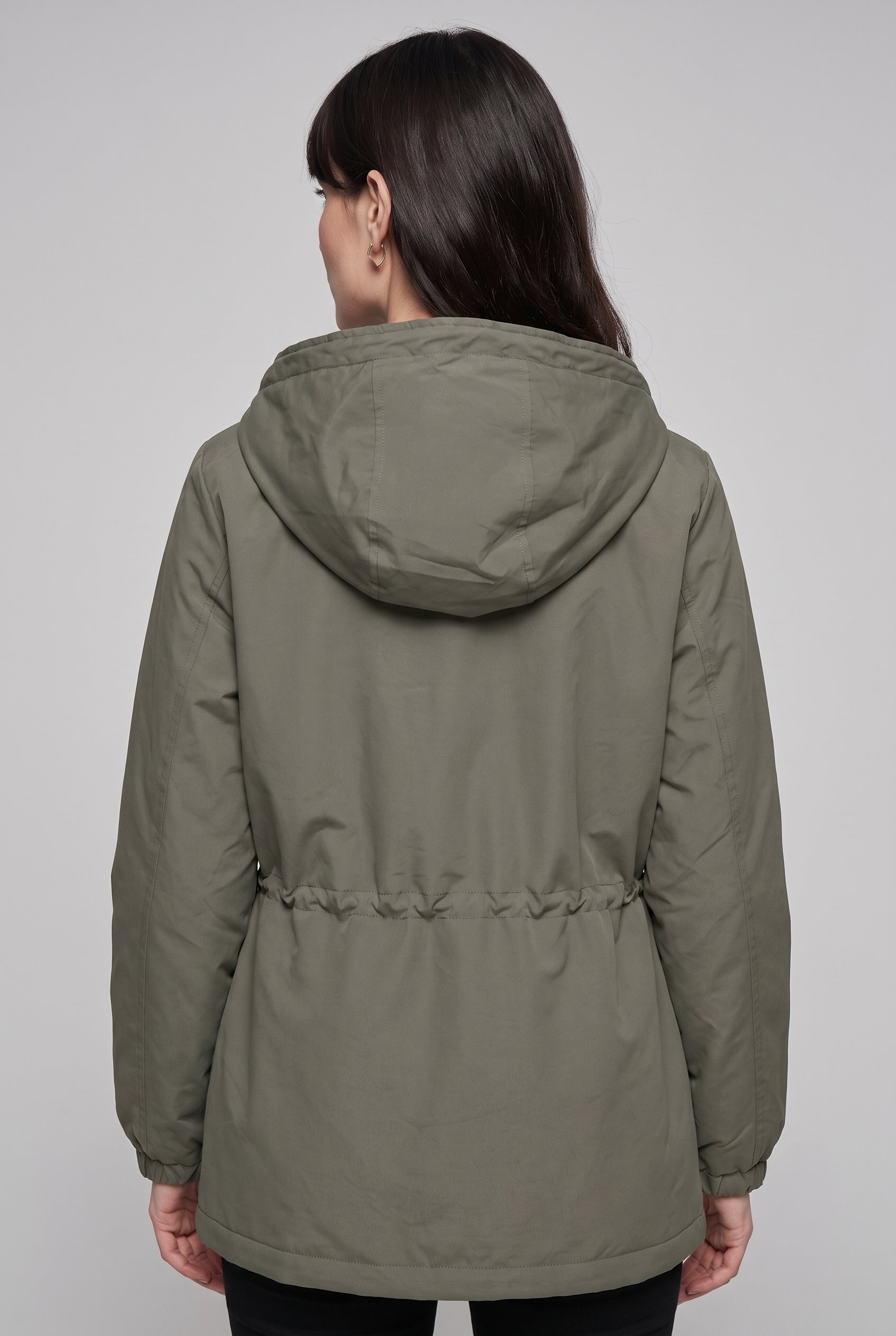 ONLY Parka »ONLASTA LIFE STRING PARKA OTW« mit Kapuze Kunstfaser