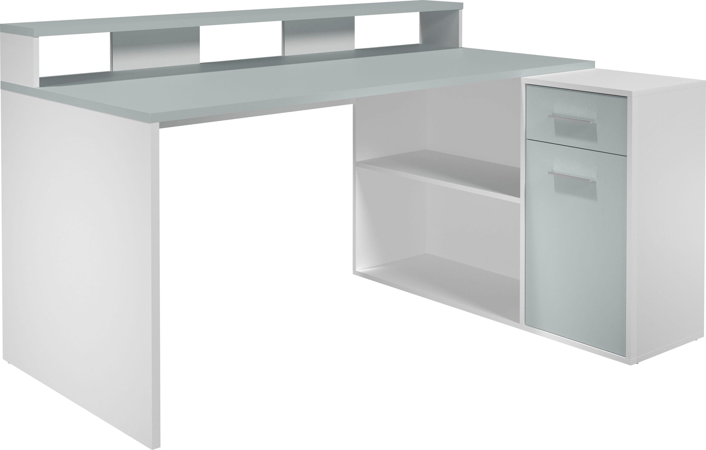 INOSIGN Schreibtisch »Chester«, (2 St.), Gamingtisch mit Lowboard - Arbeitstisch Maße (B/T/H) 160/115/92 cm