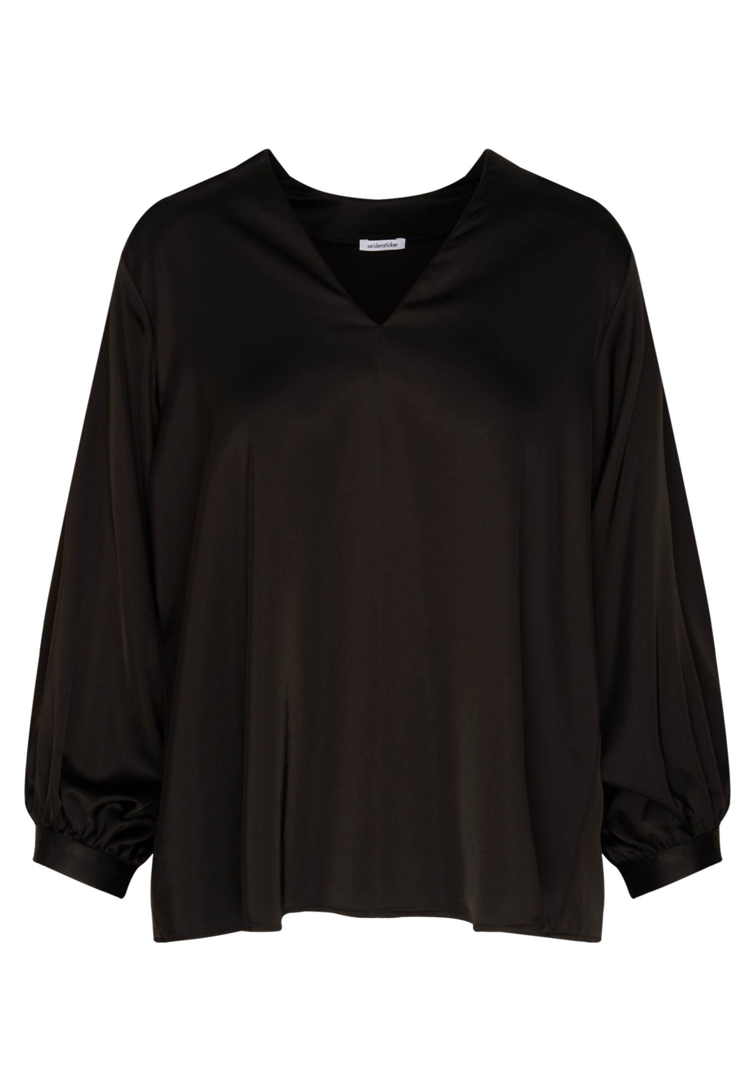 seidensticker Klassische Bluse »Schwarze Rose«, Tunika Uni