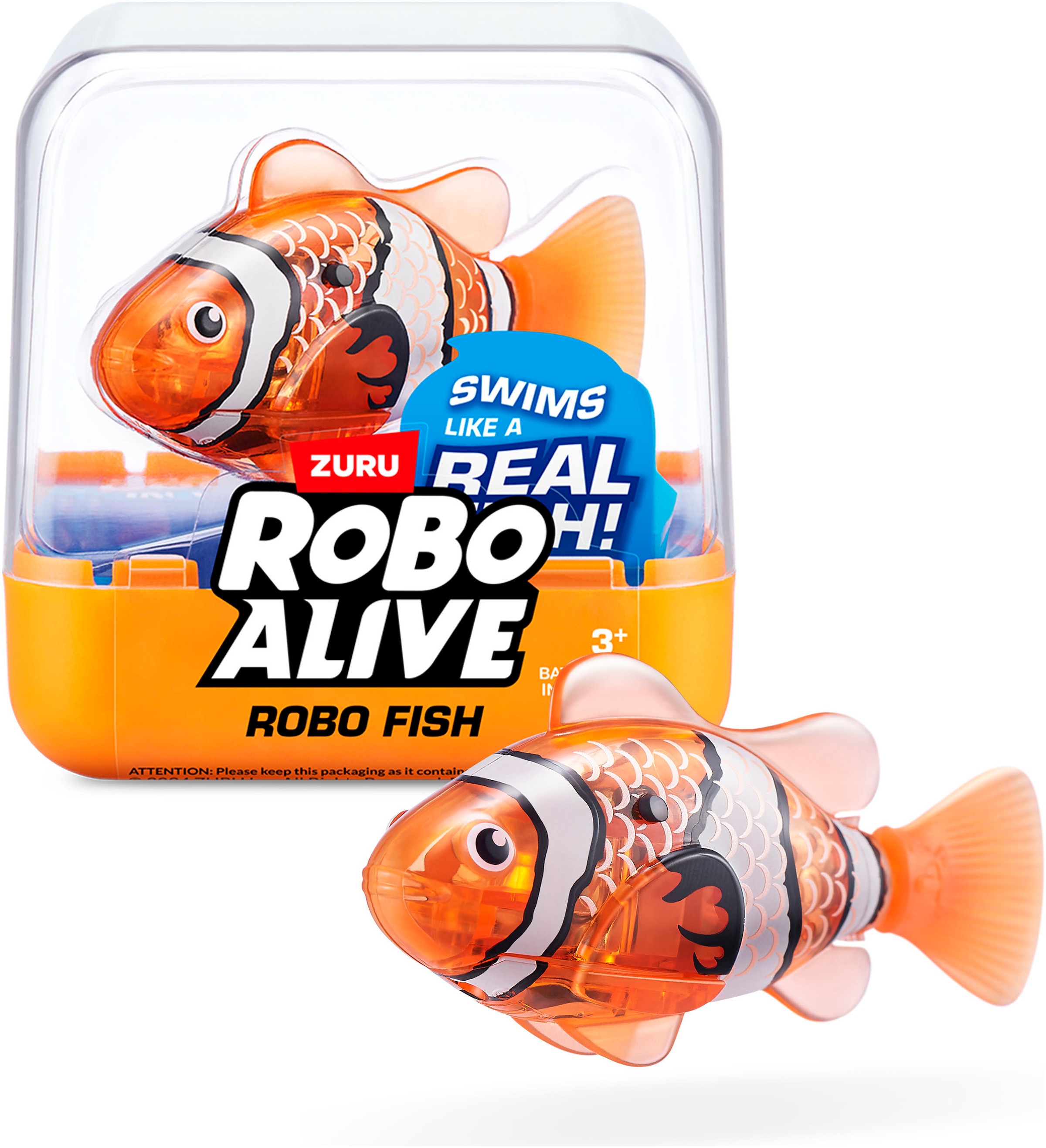 ZURU Robotertier »Robo Alive, Roboter-Fisch Serie 3« mit Funktion; Lieferung erfolgt farblich sortiert