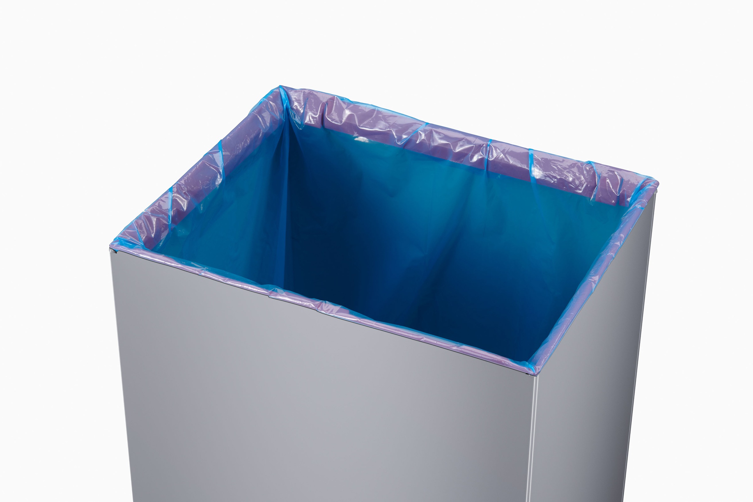 Hailo Mülleimer »Big-Box Swing XL«, 1 Behälter, 52 l, Stahlblech o. Edelstahl, mit selbstschließendem Schwingdeckel
