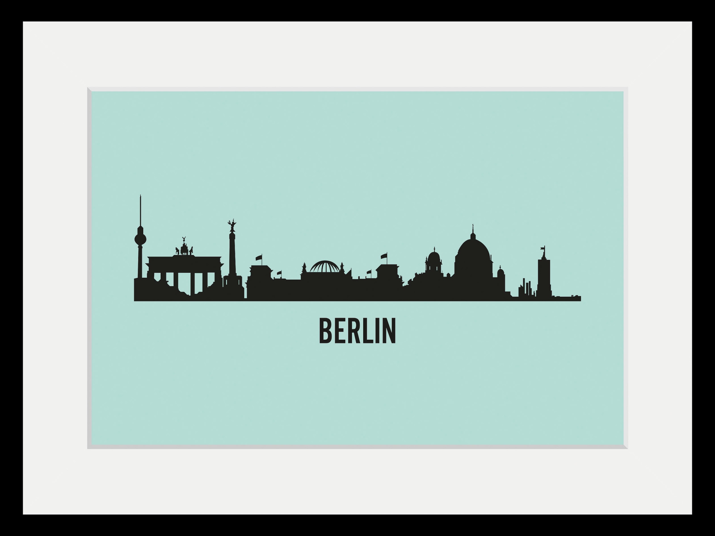 queence Bild »Berlin Skyline«, Städte, (1 St.) günstig online kaufen