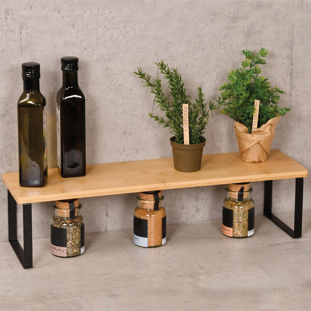 KESPER® Ablageregal »Küchenregal« 1 Stk. tlg. mit Metallfüßen