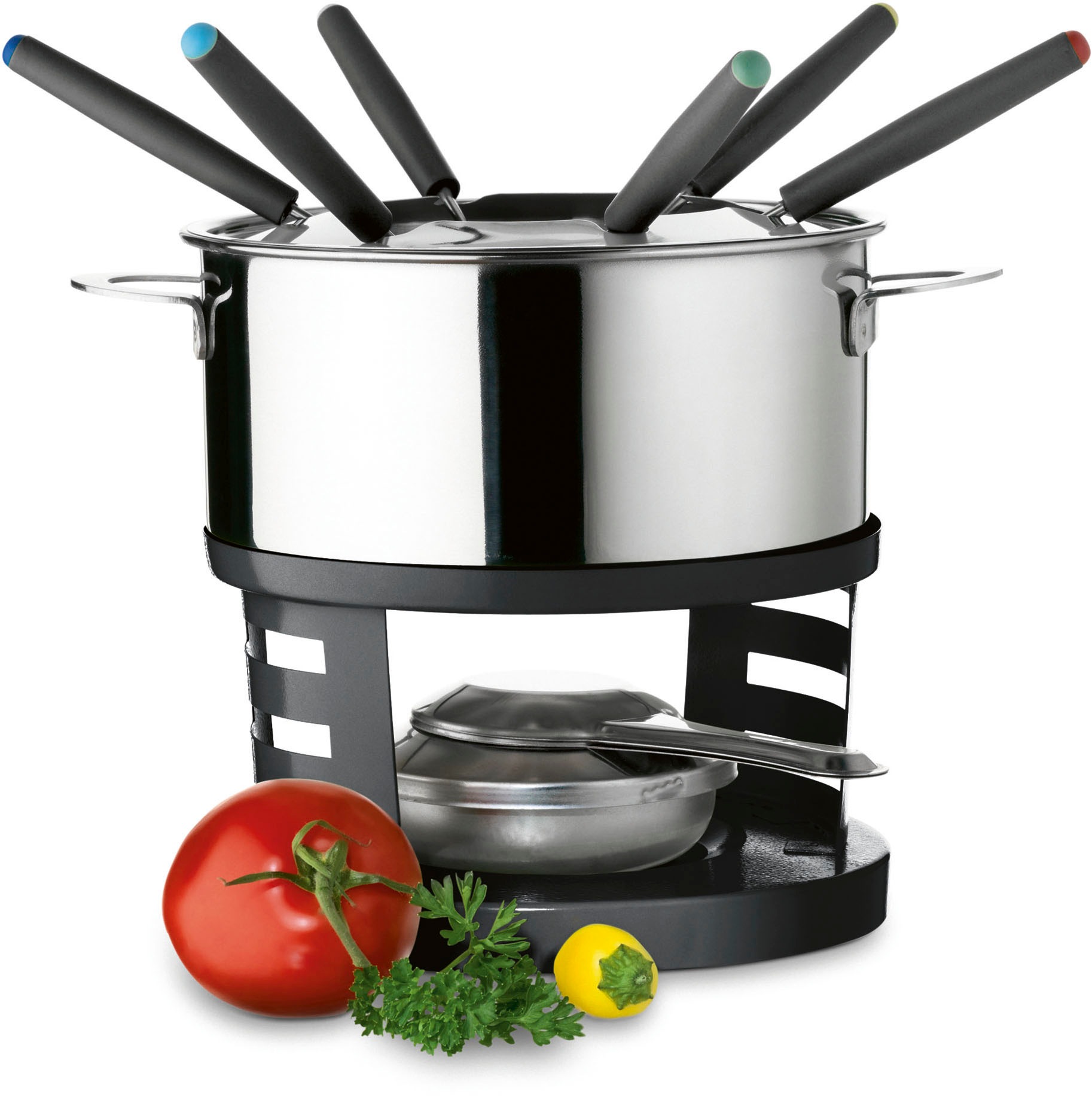 MÄSER Fonduetopf Edelstahl Set, 10 Stk. tlg. günstig online kaufen