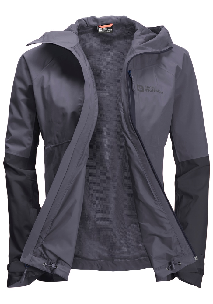 Jack Wolfskin Funktionsjacke »EAGLE PEAK 2L JKT W«, mit Kapuze