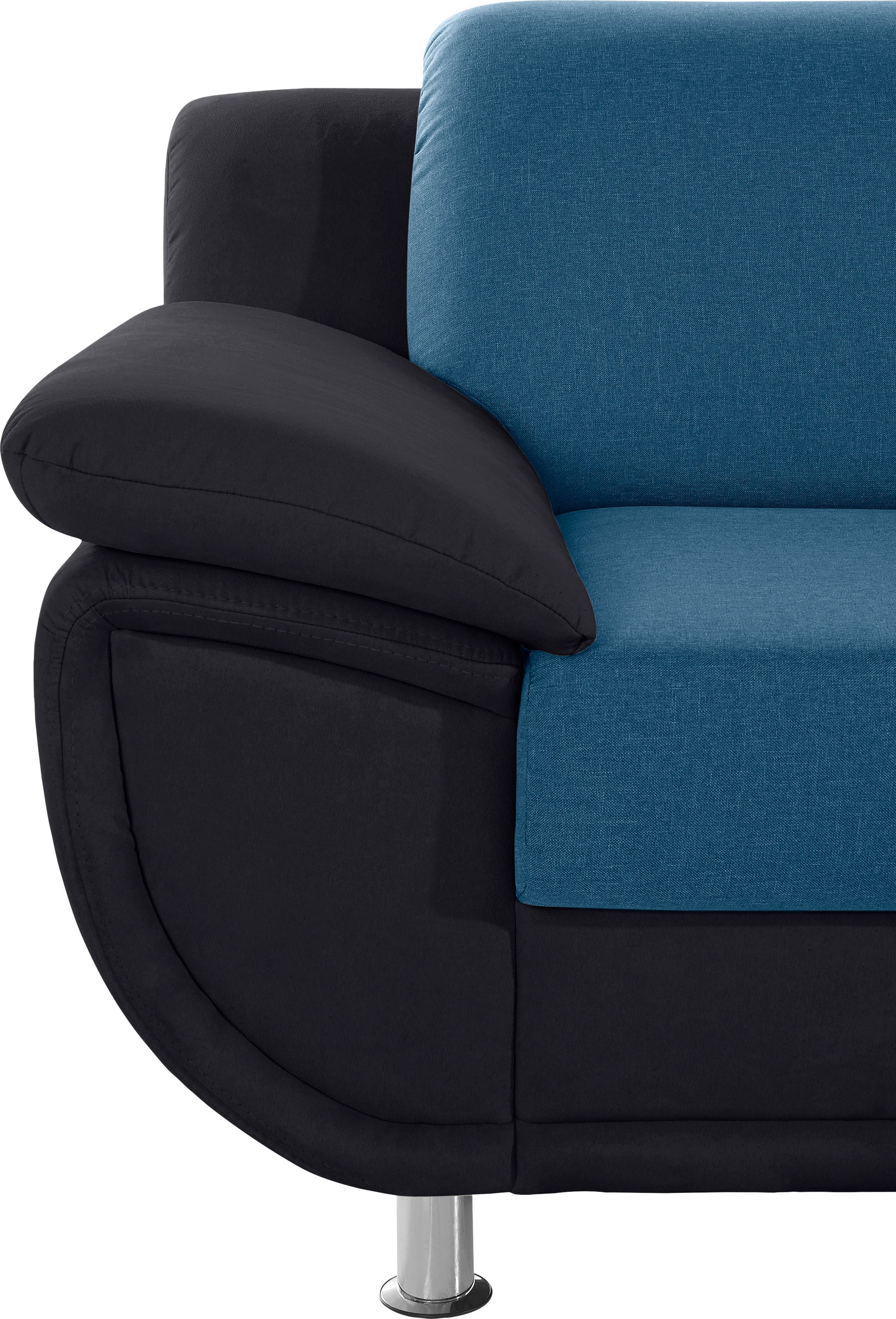 TRENDMANUFAKTUR 2-Sitzer »Rondo 3, mit extrabreiten Armlehnen für mehr Sitzkomfort« wahlweise mit Federkern