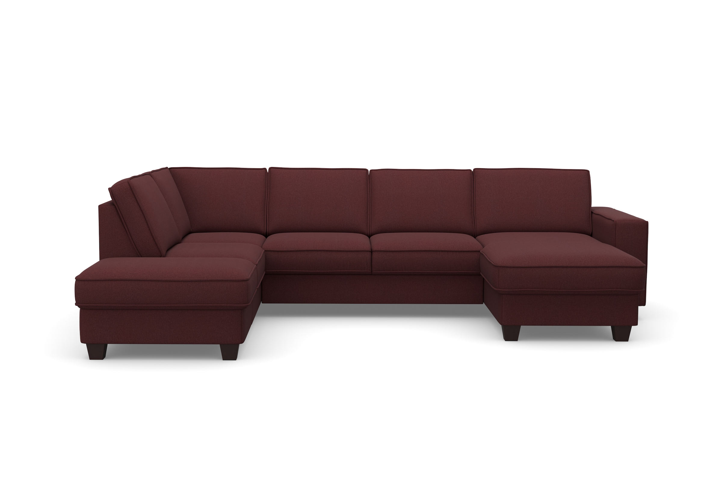 Home affaire Wohnlandschaft »County U-Form« wahlweise Ottomane links oder r günstig online kaufen