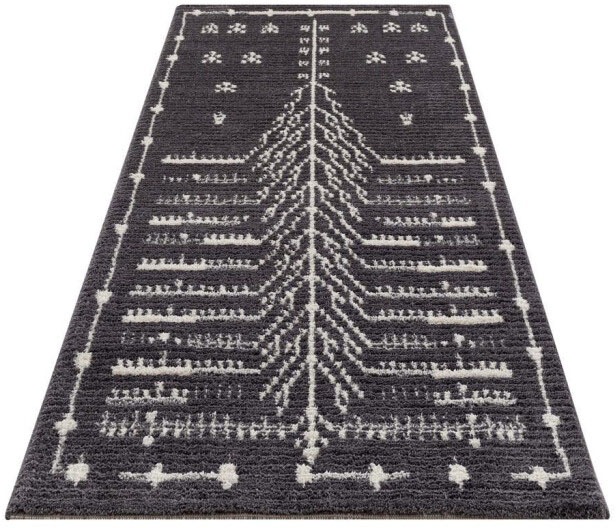 Carpet City Teppich »April 2308«, rechteckig, 10 mm Höhe, Läufer, weich durch Microfaser, Boho Ethno Look, Wohnzimmer