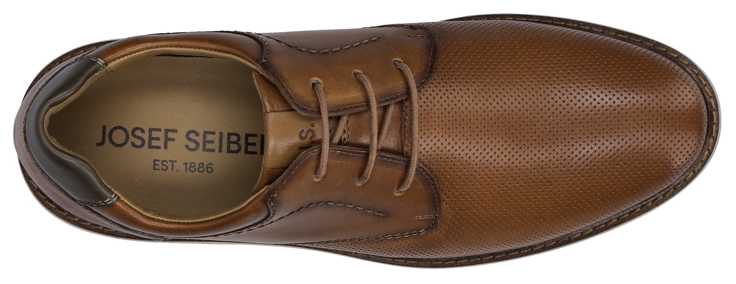 Josef Seibel Schnürschuh »Stuart 02«, Komfortschuh, Businessschuh, Sneaker in Komfortweite G (weit)