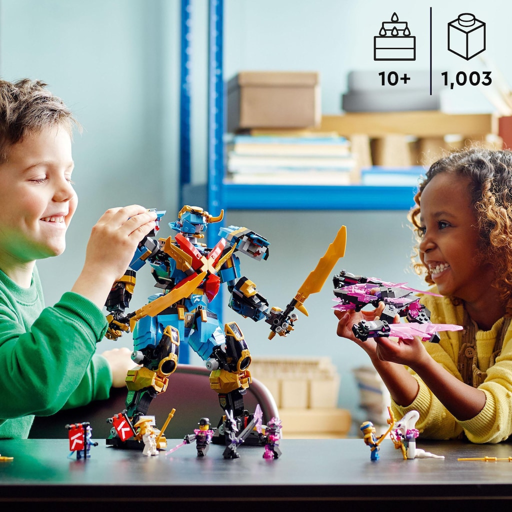 LEGO® Konstruktionsspielsteine »Nyas Samurai-X-Mech (71775), LEGO® Ninjago«, (1003 St.), Made in Europe