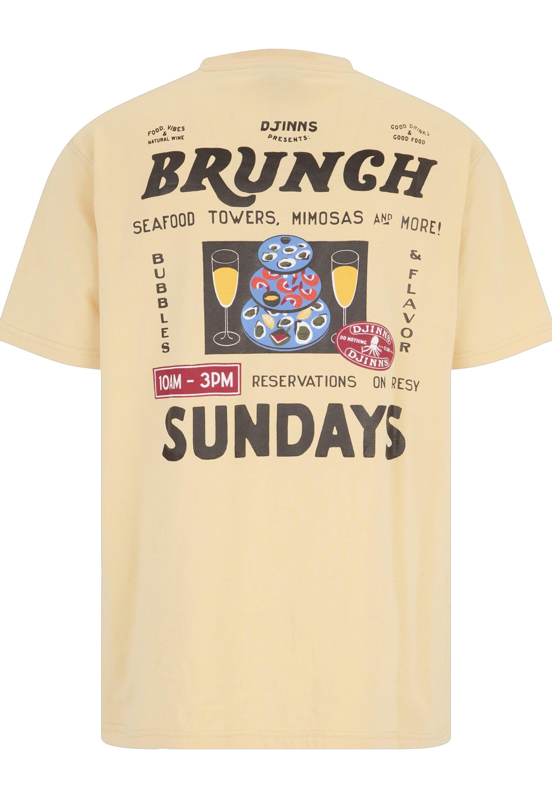 Djinns T-Shirt »Djinns Djinns DNC Sunday Brunch T-Shirts« 1 Stk.
