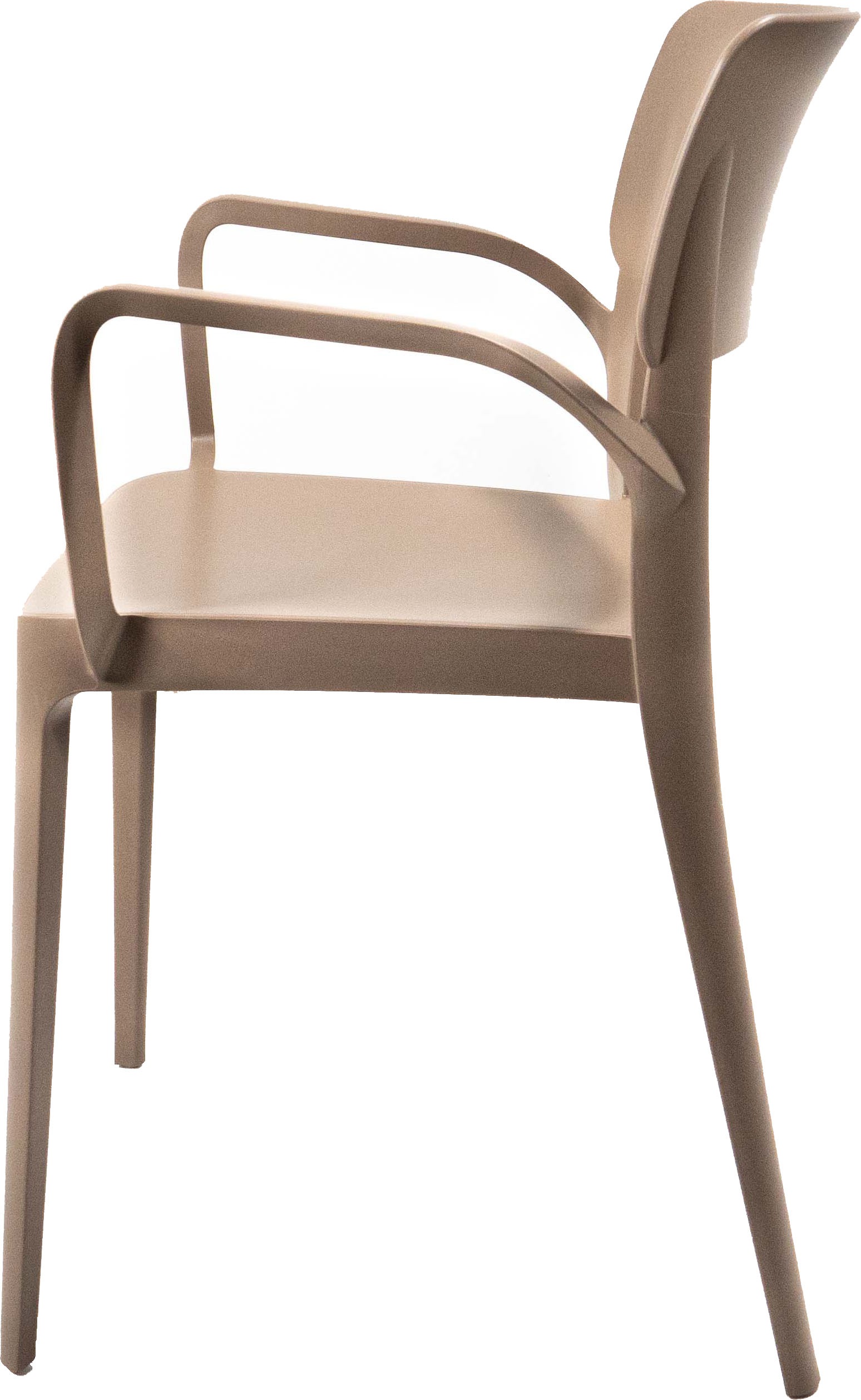 Essentials Gartenstuhl »Wing«, 1 St., sandfarben beige Stapelstuhl Kunststoff