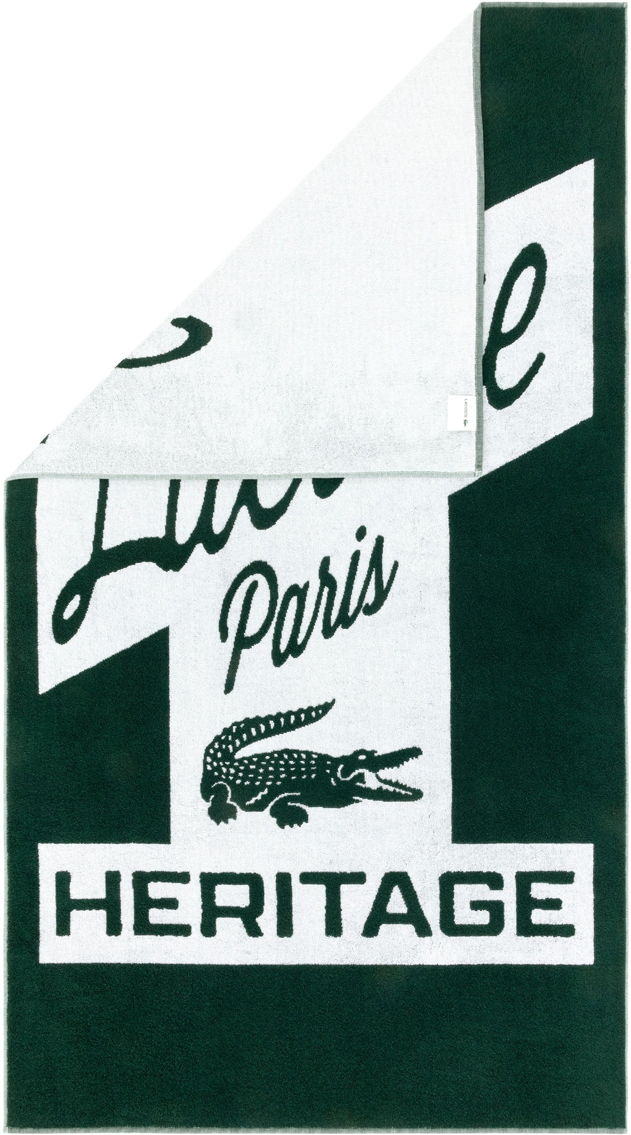 Lacoste Strandtuch »LRETRO« mit Label-Applikationen