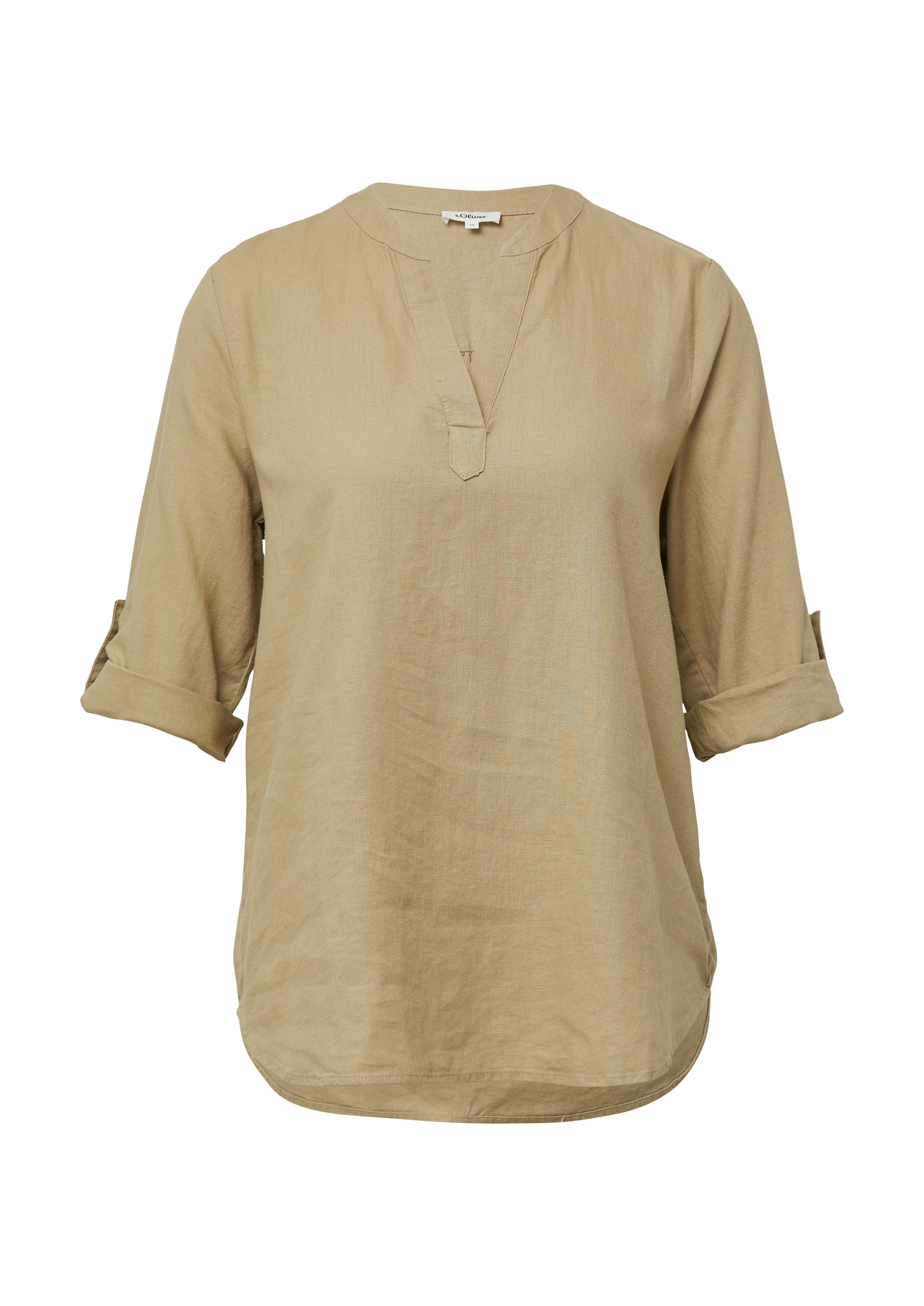 s.Oliver Klassische Bluse, mit Turn-up