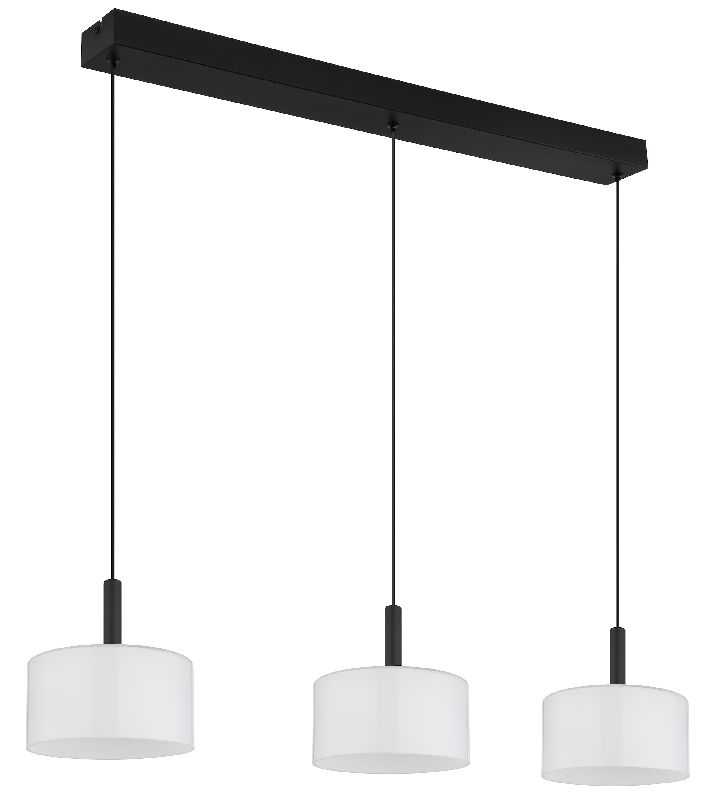 GLOBO LIGHTING LED Pendelleuchte »TRENTON«, Leuchtmittel LED-Modul | LED fest integriert, Hängelampe/Hängeleuchte/Wohnzimmer/Esstisch/elegant