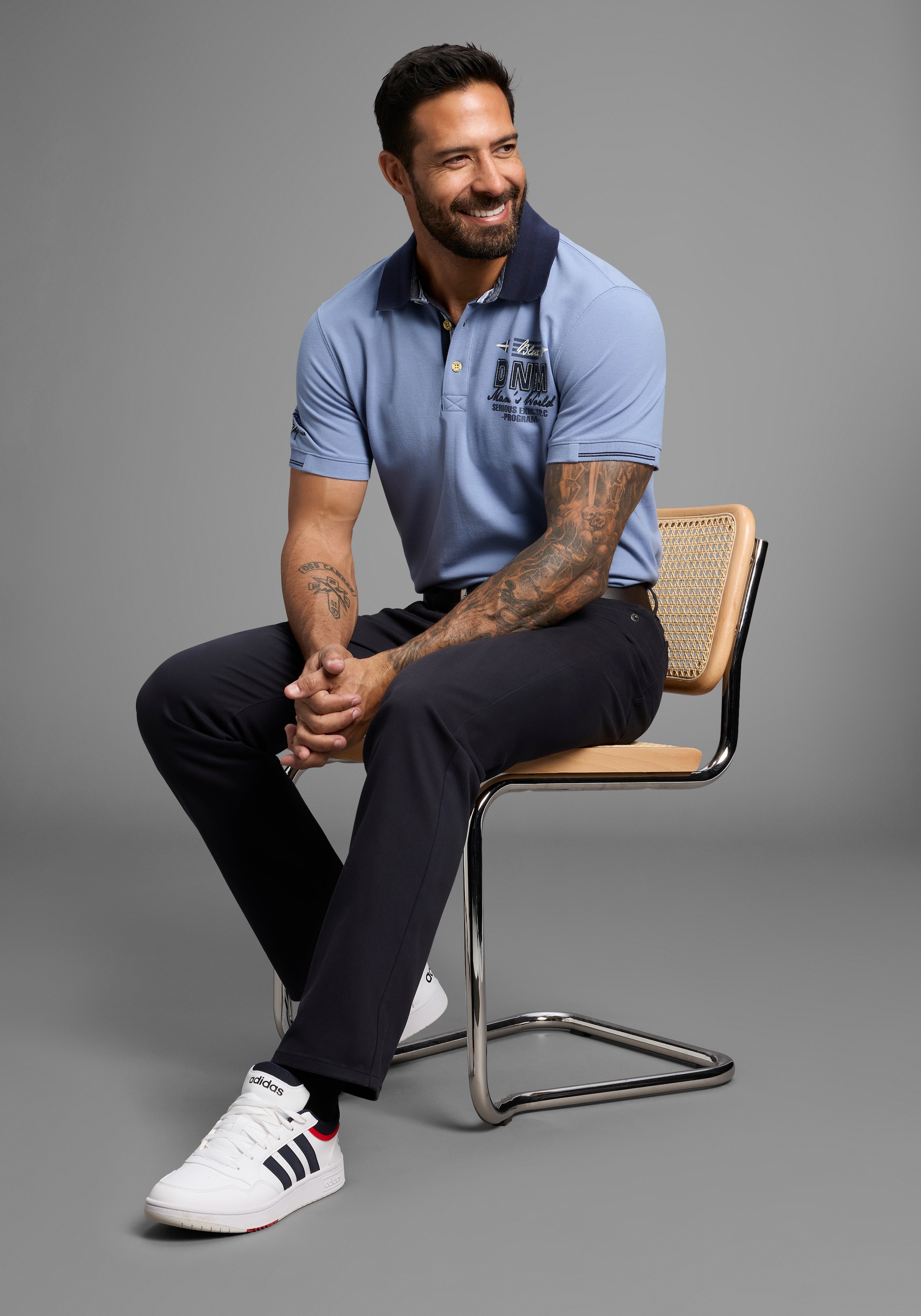 Man's World 5-Pocket-Hose  Stretchhose mit Dehnbund