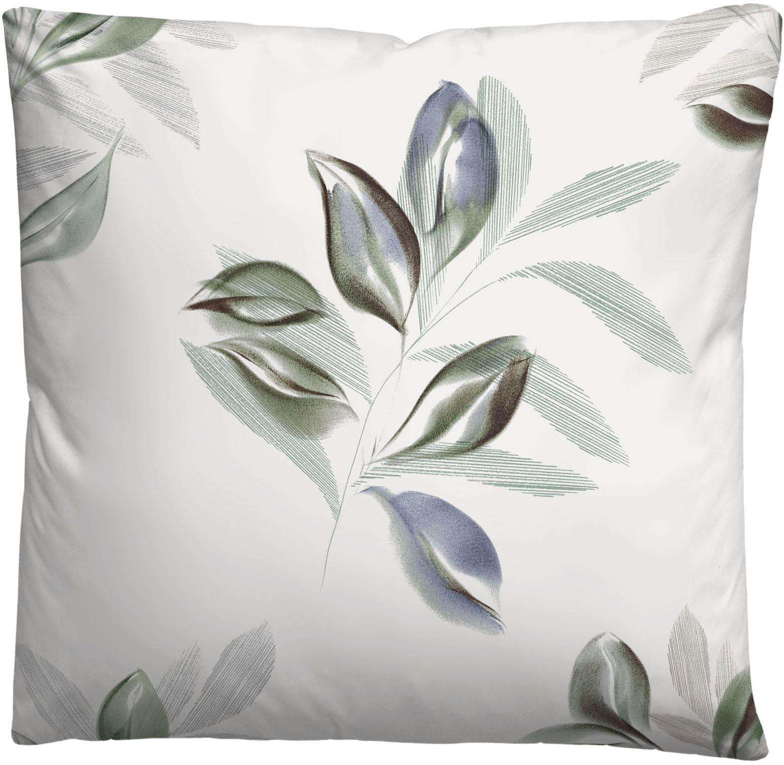 Biberna Bettwäsche »0004105« 2 Stk. tlg. wohlig warm + weich, pflegeleicht, 100% Baumwolle, Reißverschluss