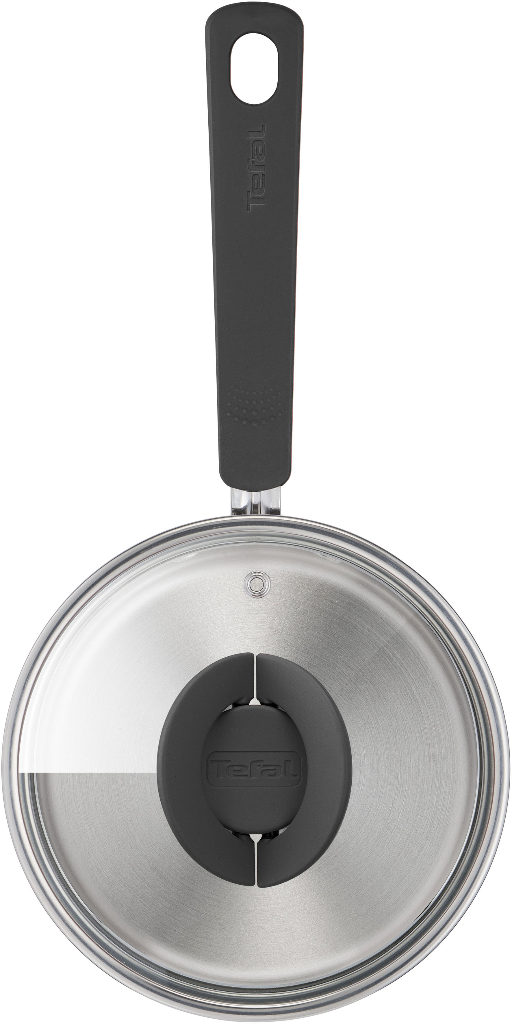 Pentole Acciaio Inox Tefal G7376S Opti'Space - Set Di 6 Pentole | Casseruola 16 Cm (con Coperchio) | Pentole 20/24 Cm (con Coperchio) | Acciaio Inossidabile | Fondo Termofusione | Per Tutti