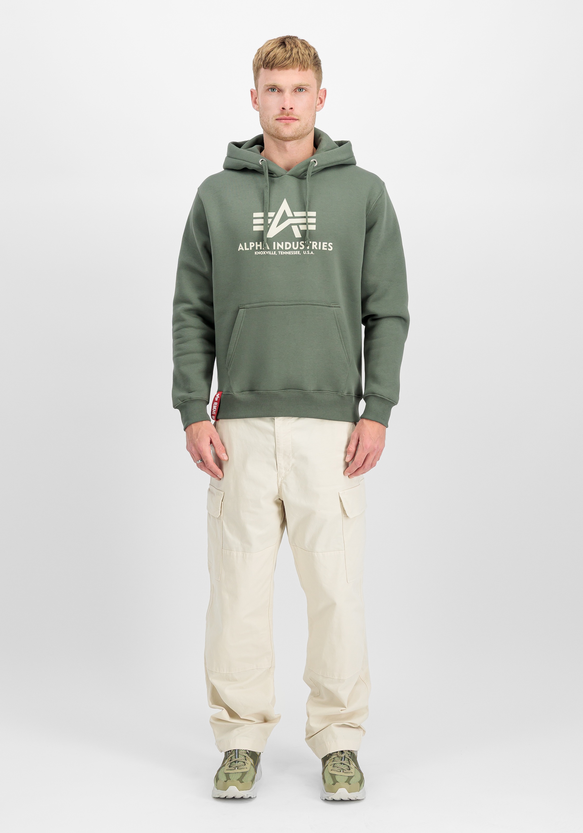 Alpha Industries Kapuzensweatshirt »Basic Hoody«, Baumwollmischung, regular fit
