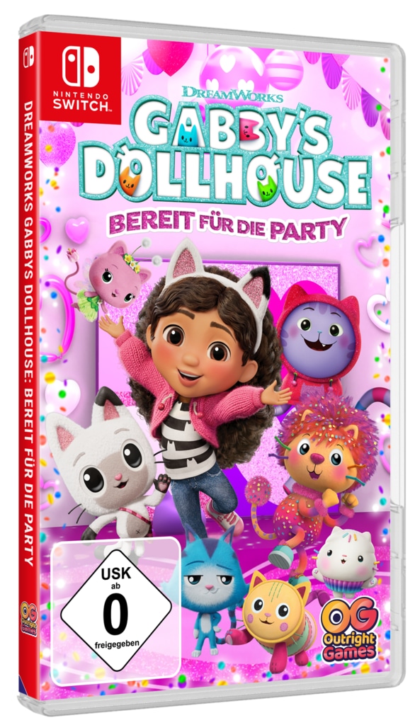 Outright Games Spielesoftware »Gabbys Dollhouse: Bereit für die Party«, Nintendo Switch