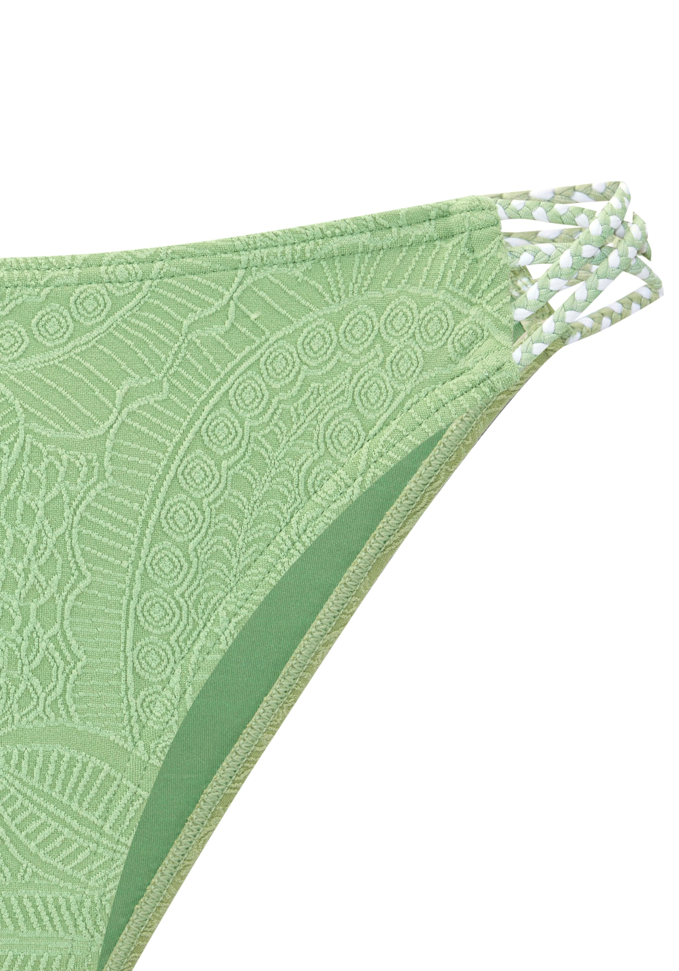s.Oliver Bikini-Hose mit gemusterter Strukturware