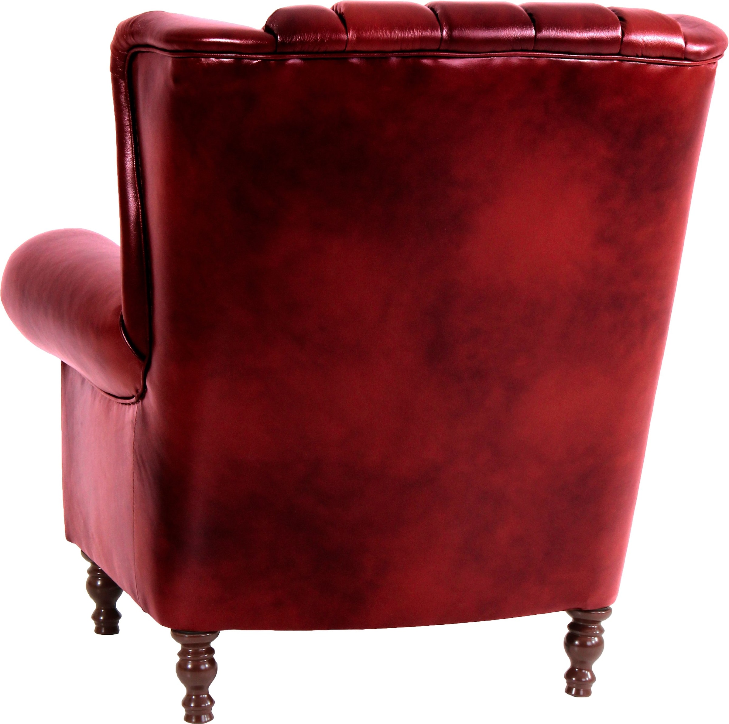Max Winzer® Ohrensessel »Valerie Chesterfield Clubsessel der Extraklasse, hoher Sitzkomfort«, Retro und modern, mit edler Knopfheftung