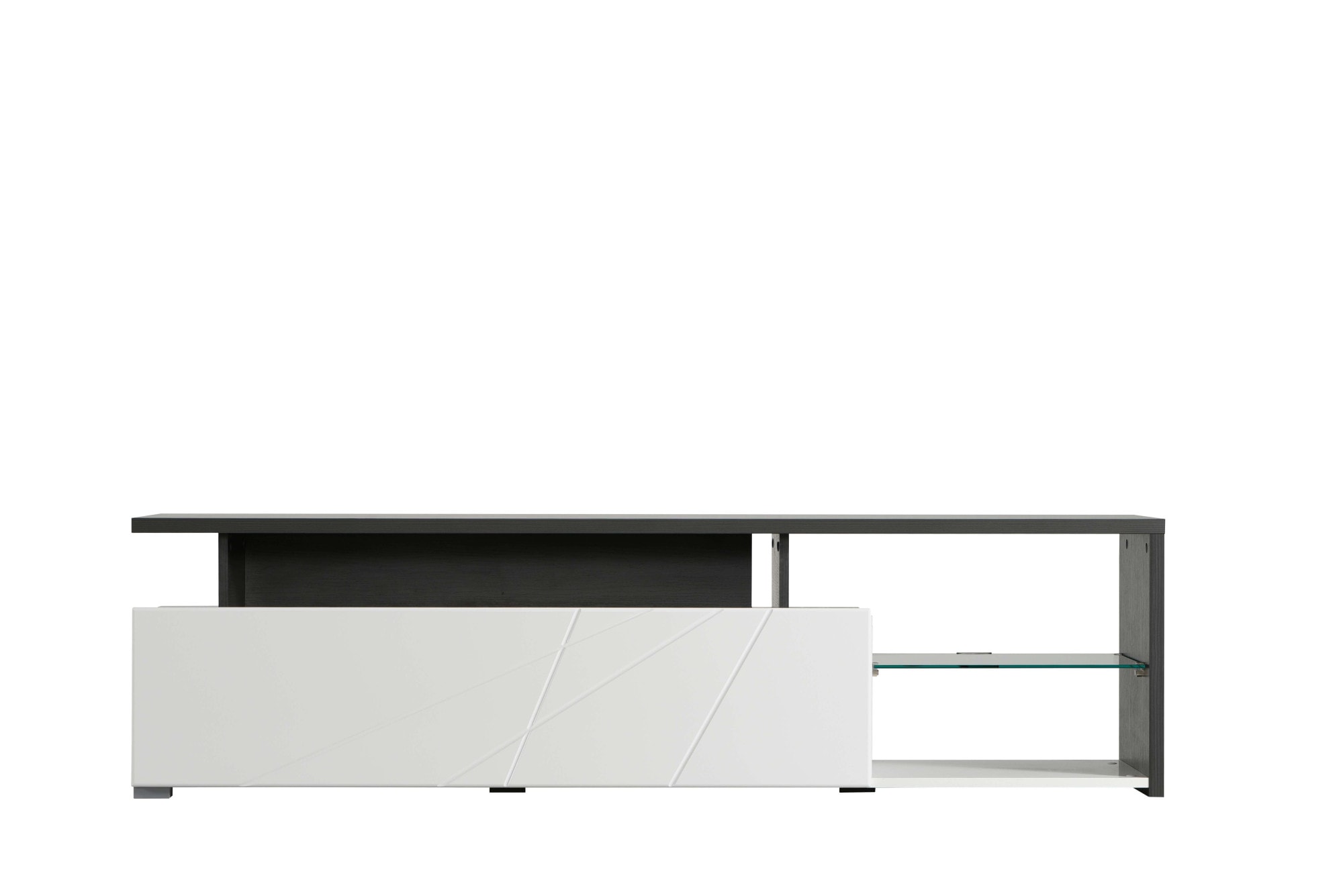 INOSIGN Lowboard »Arctic TV-Board«, TV-Kommode,Br. 170 cm, mit und ohne LED-Beleuchtung,Front mit Fräsung