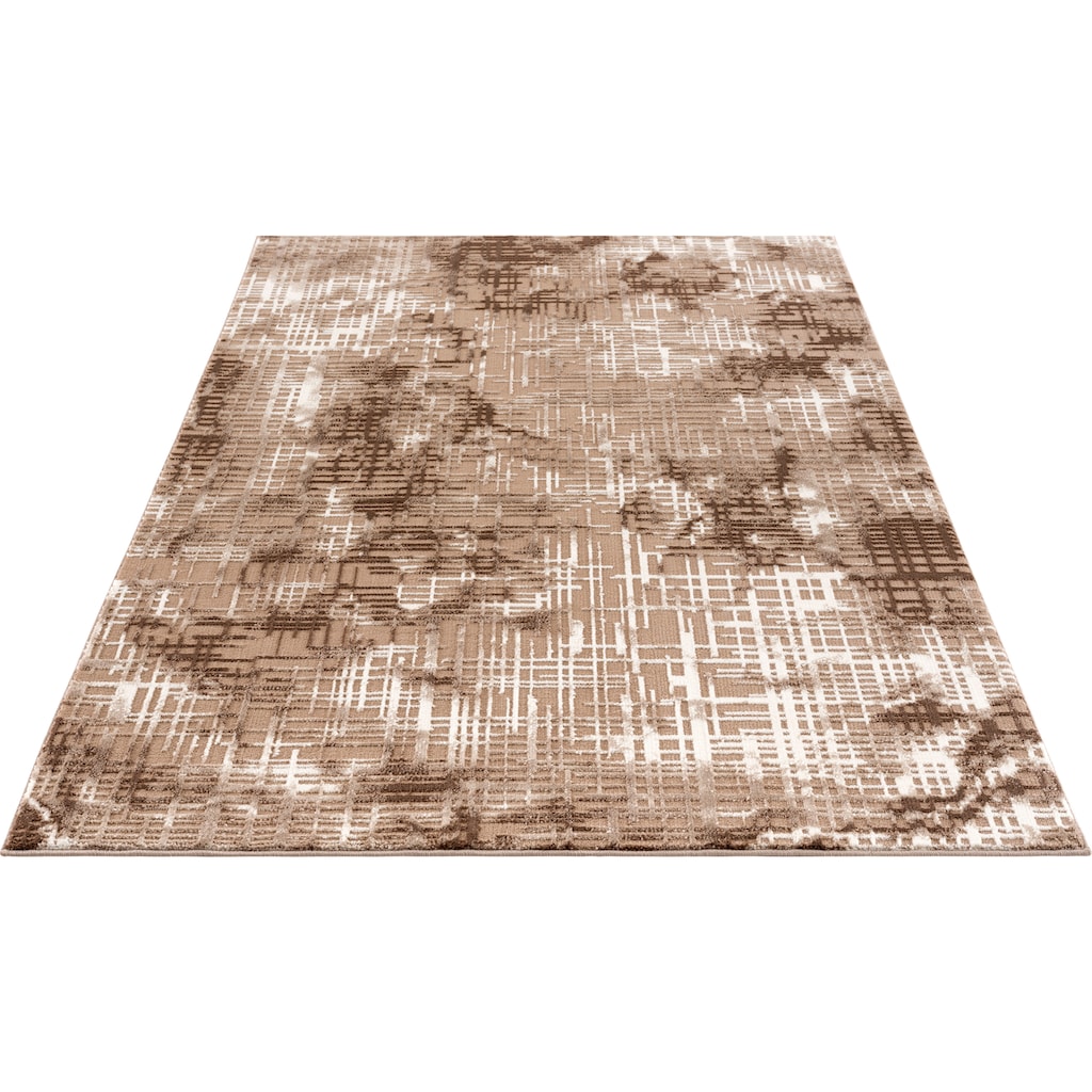 my home Teppich »Cansu«, rechteckig, Vintage, dezenter Glanz, Hoch-Tief-Struktur, Schrumpf Carving-Effekt
