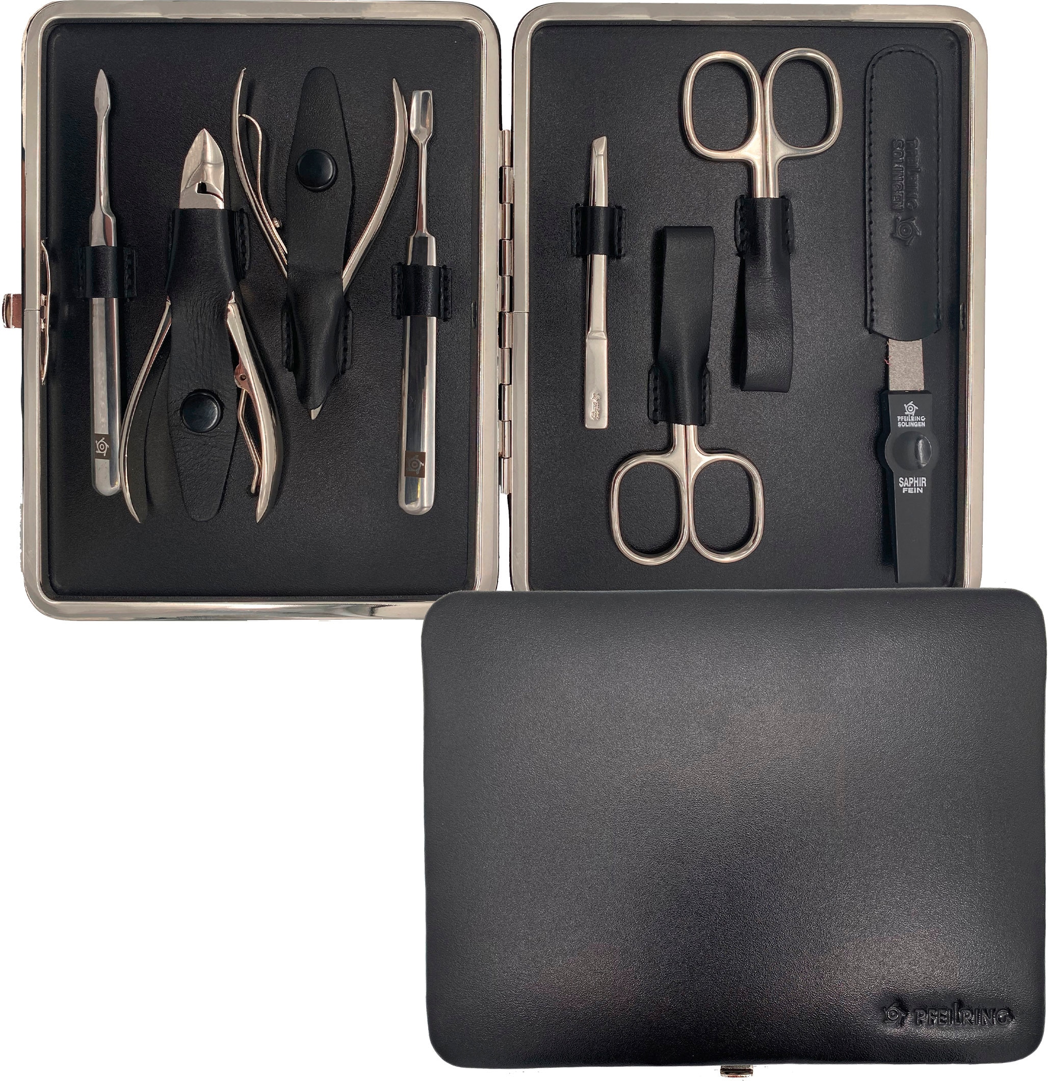 PFEILRING Maniküre-Etui Rahmenetui Rindleder günstig online kaufen