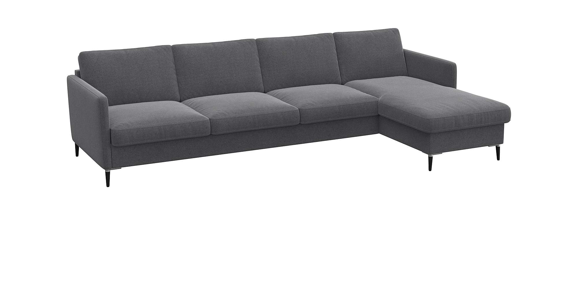 FLEXLUX Ecksofa "Fiore, L-Form, bequem und komfortabel durch hochwertigem S günstig online kaufen