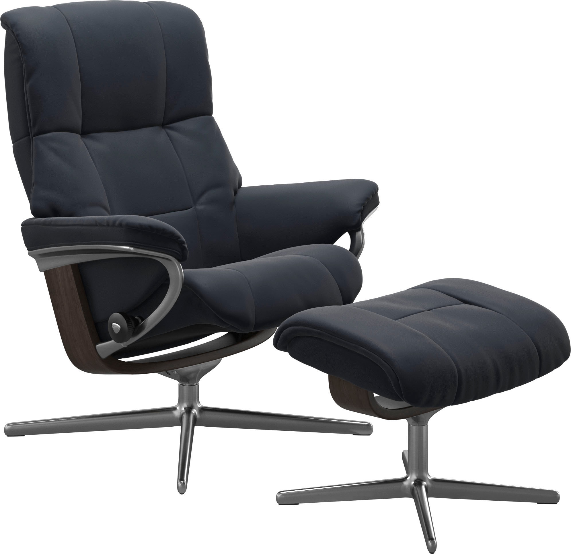 Stressless® Fußhocker »Mayfair«, mit Cross Base, Größe S, M & L, Holzakzent Wenge