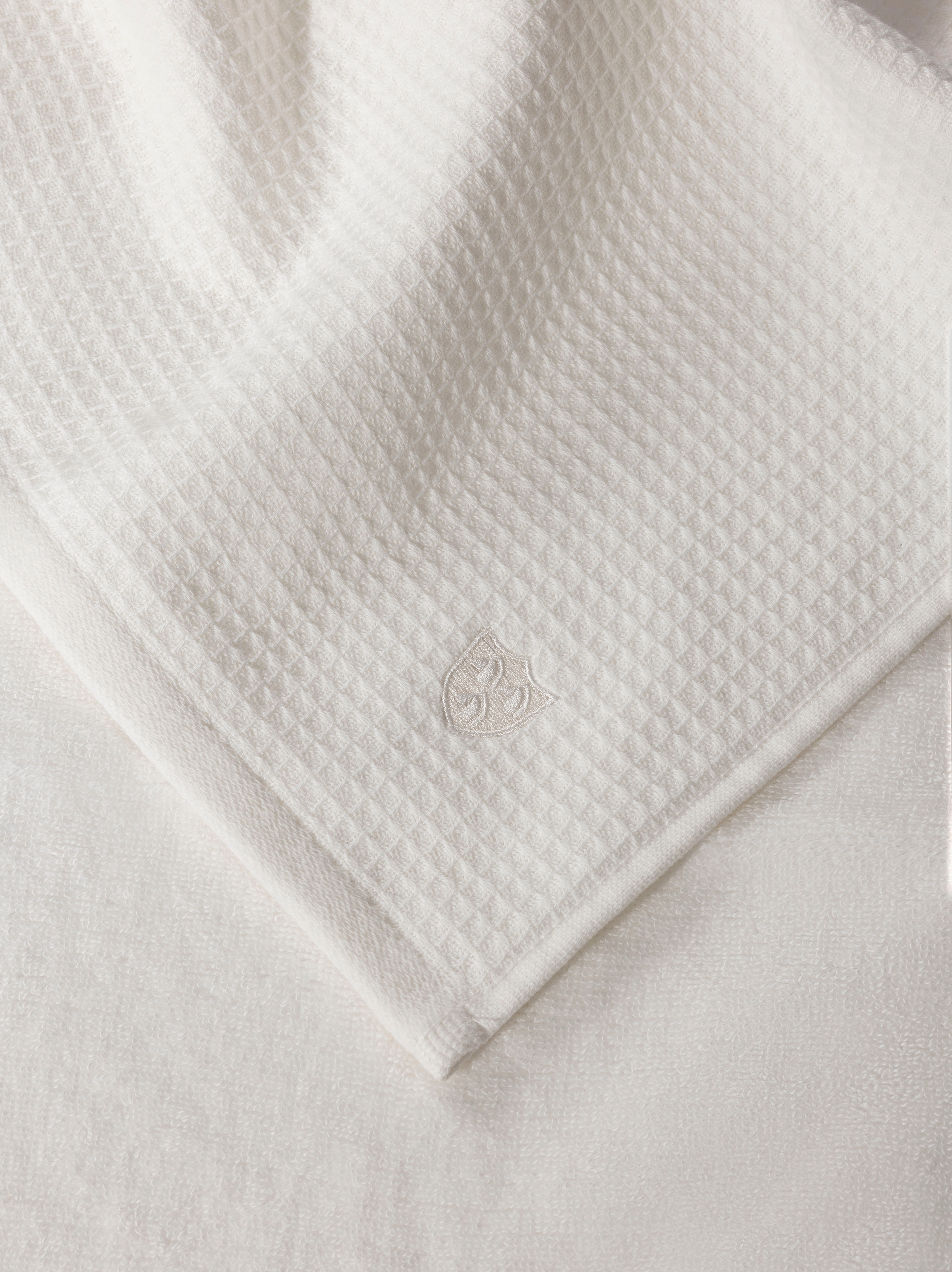 ROSS Handtücher »Waffelpique«, (Packung, 2 St.), 100% Baumwolle