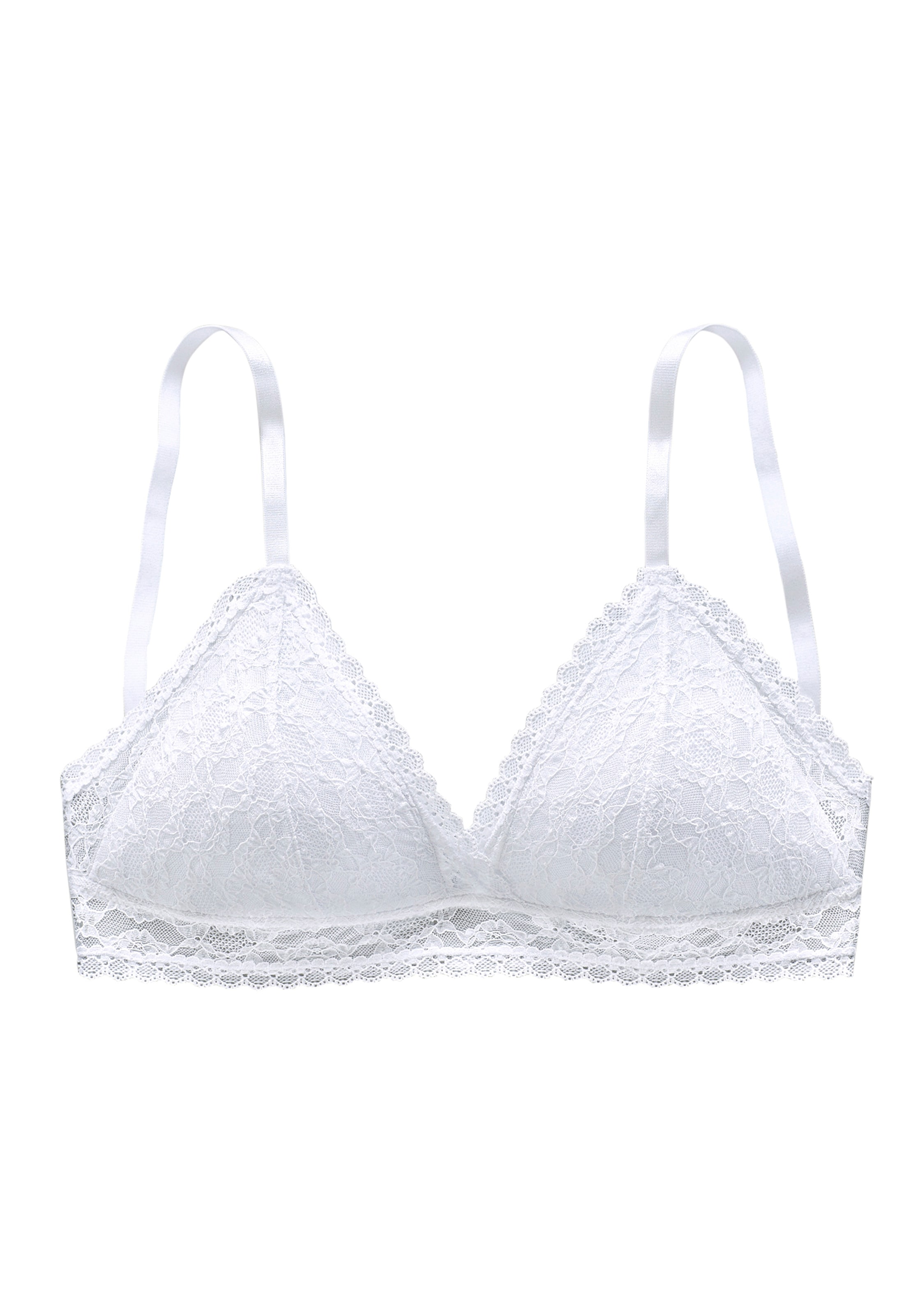 s.Oliver Bralette »Clarissse«, ohne Bügel aus feiner, floraler Spitze ohne Verschluss und Bügel
