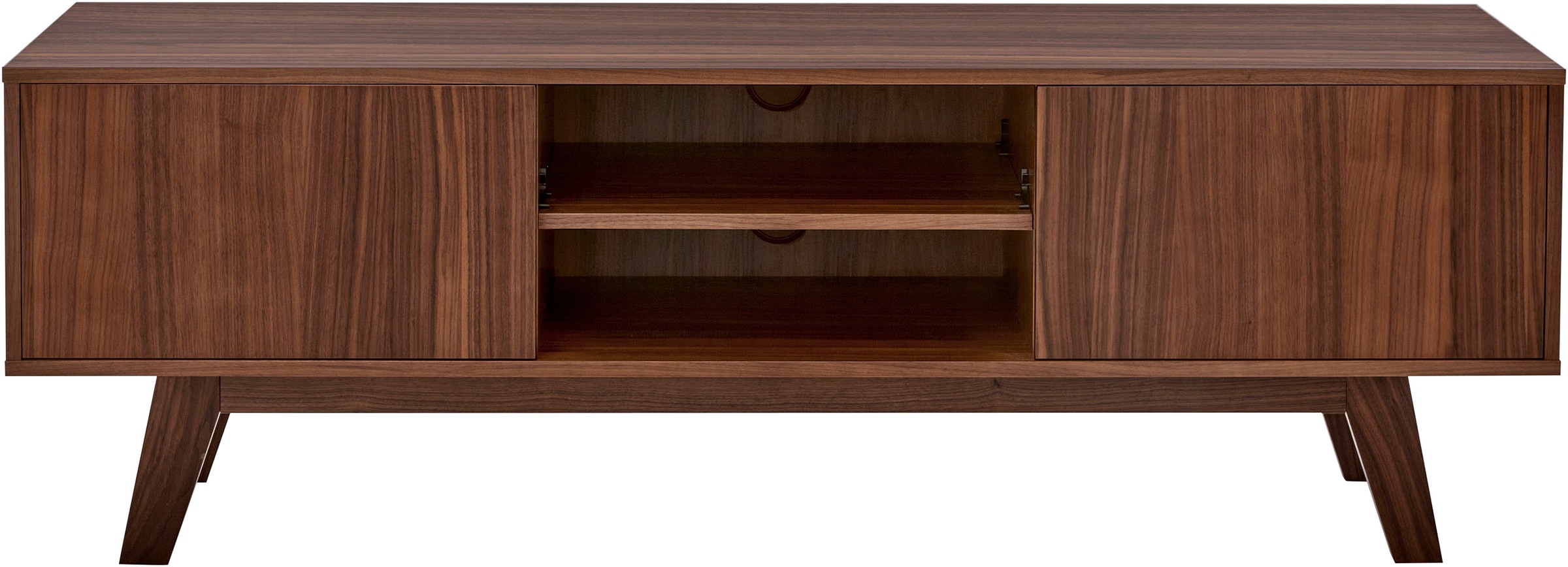 Guido Maria Kretschmer Home&Living TV-Board »Orlando«, Breite 150 cm, Holzfurnier, Push-to-open-Funktion