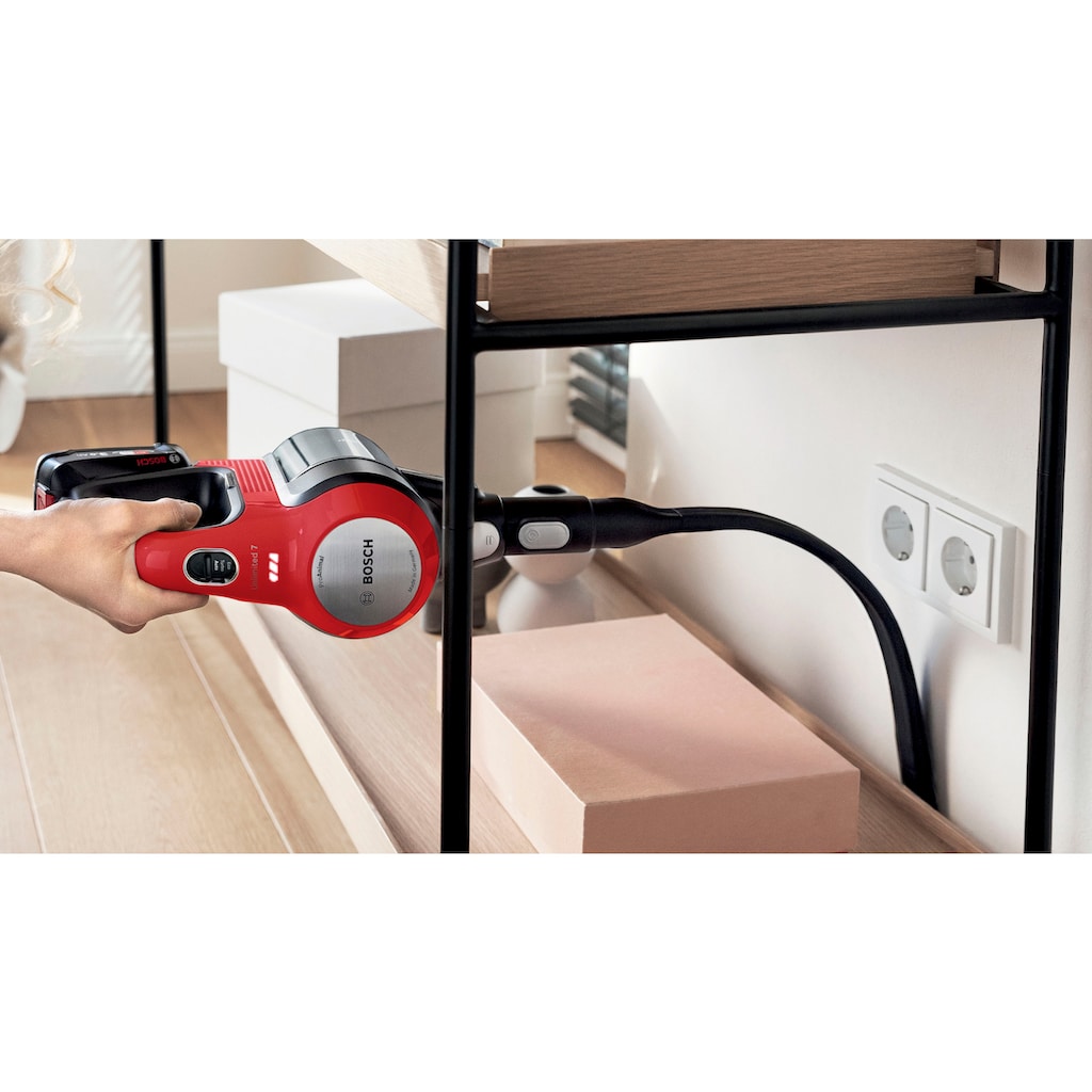 BOSCH Akku-Stielstaubsauger »Unlimited Serie 7 BKS711PET«