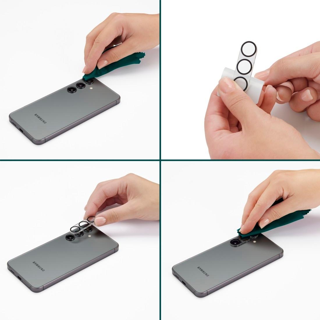 Hama Kameraschutzglas »Kameraschutz für Samsung Galaxy A15 4G/5G (Panzerglas Handykamera, 9H)«, für Samsung Galaxy A15 4G/5G, stoßfest, kratzfest, robust