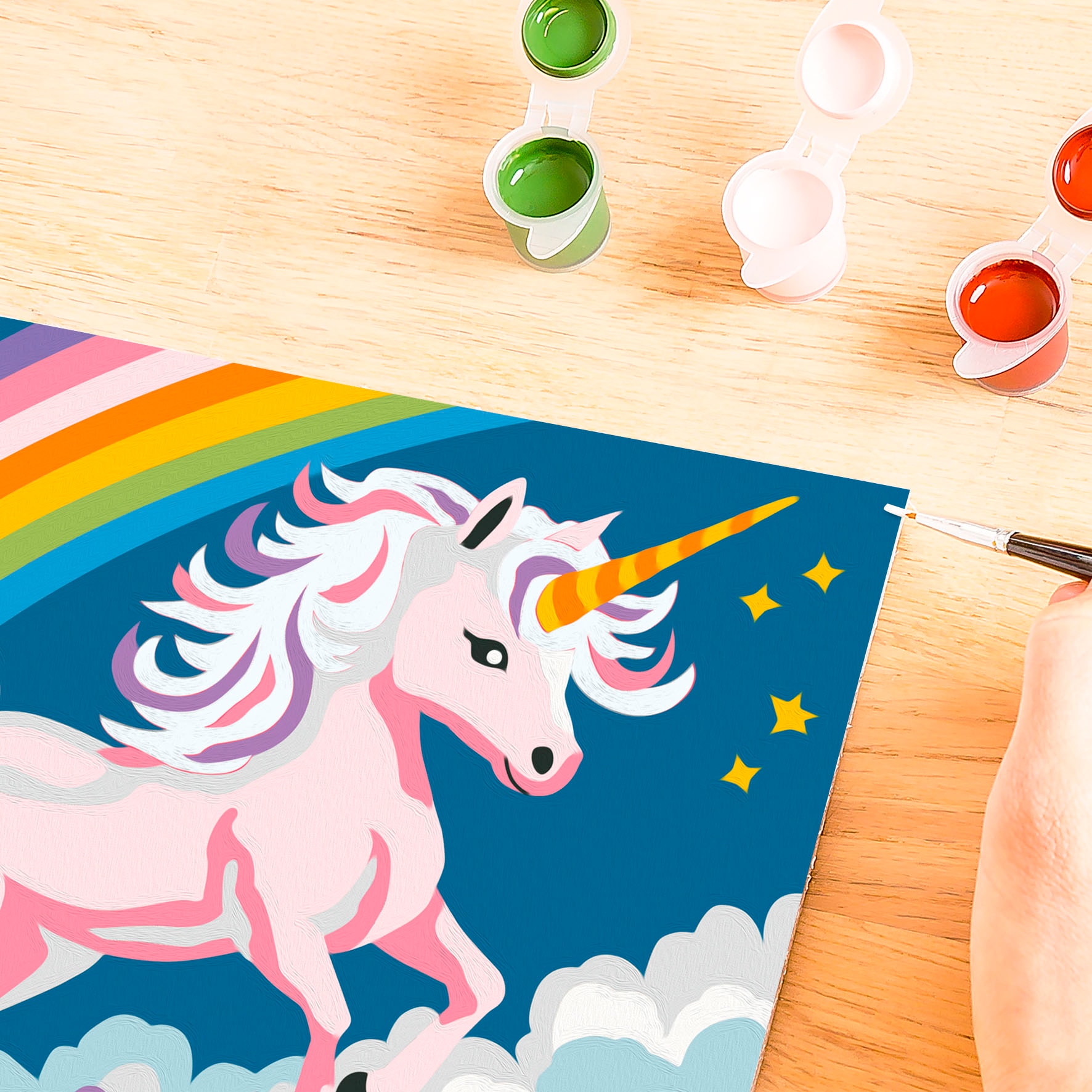 Ravensburger Malen nach Zahlen »CreArt, Pinkes Einhorn«, Made in Europe