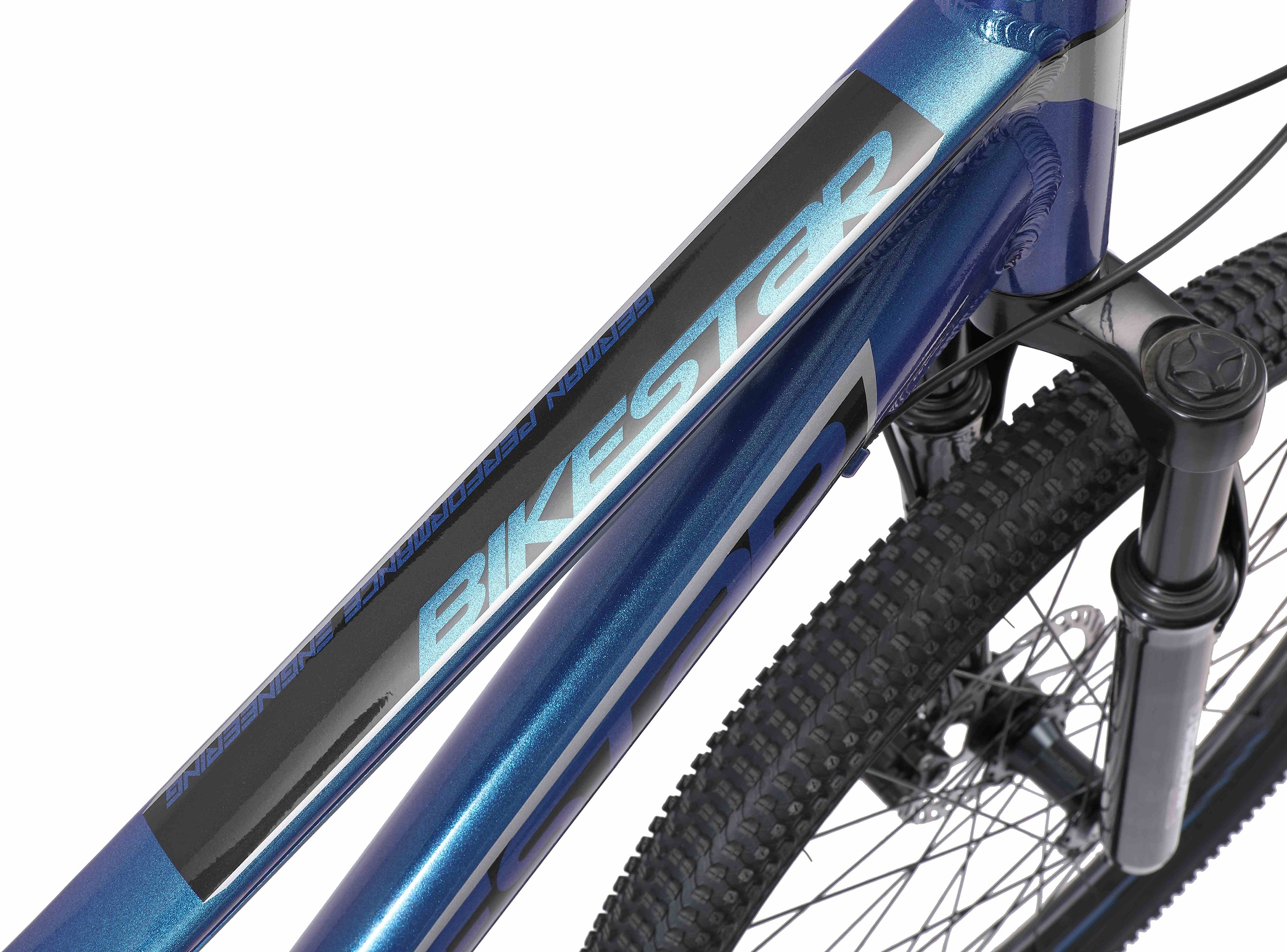 Bikestar Mountainbike, 21 Gang, Shimano, RD-TY300 Schaltwerk, Kettenschaltung, für Damen und Herren, Kettenschaltung