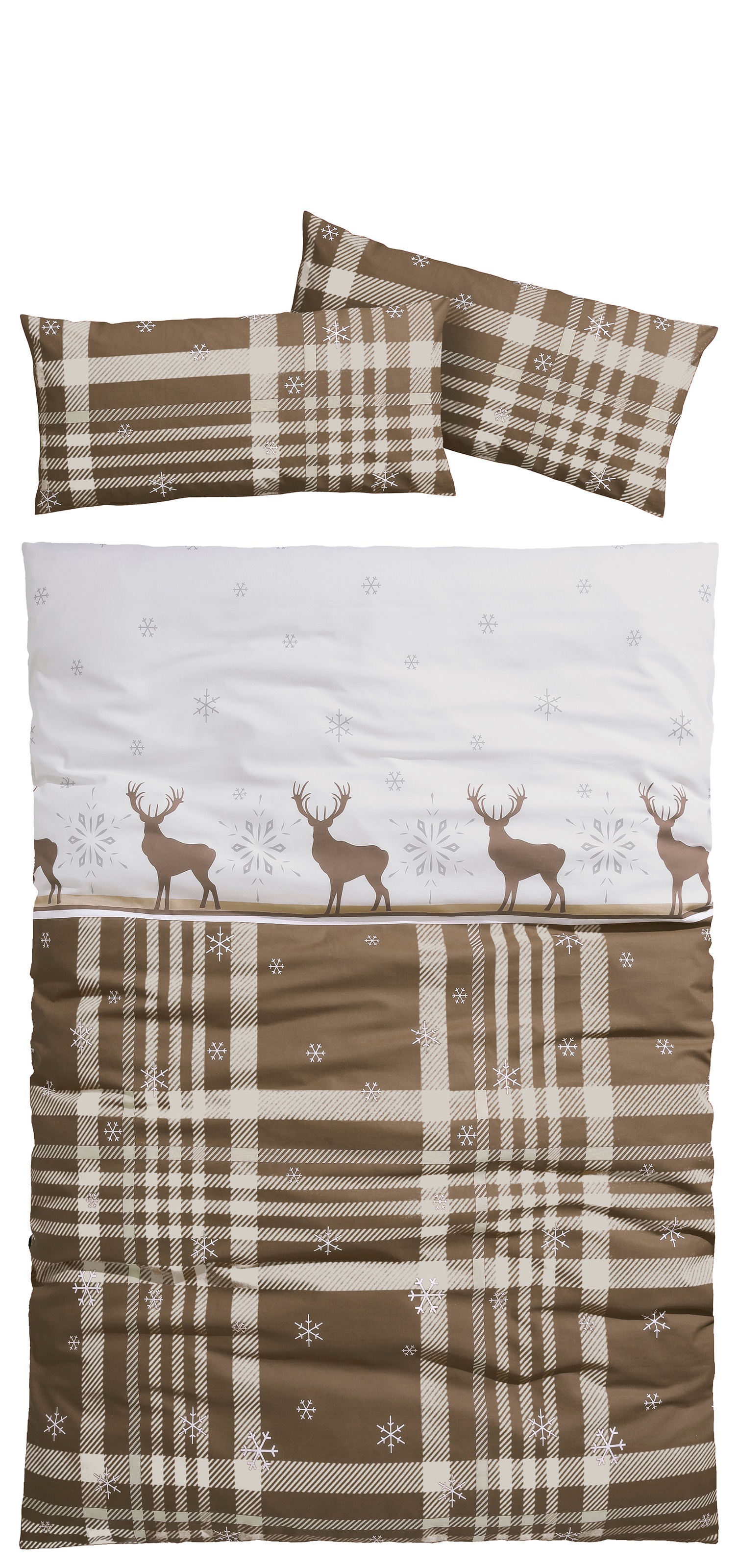 my home Bettwäsche »Wenda«, (2 tlg.), in Qualitäten PolyCotton (kühlend) + günstig online kaufen