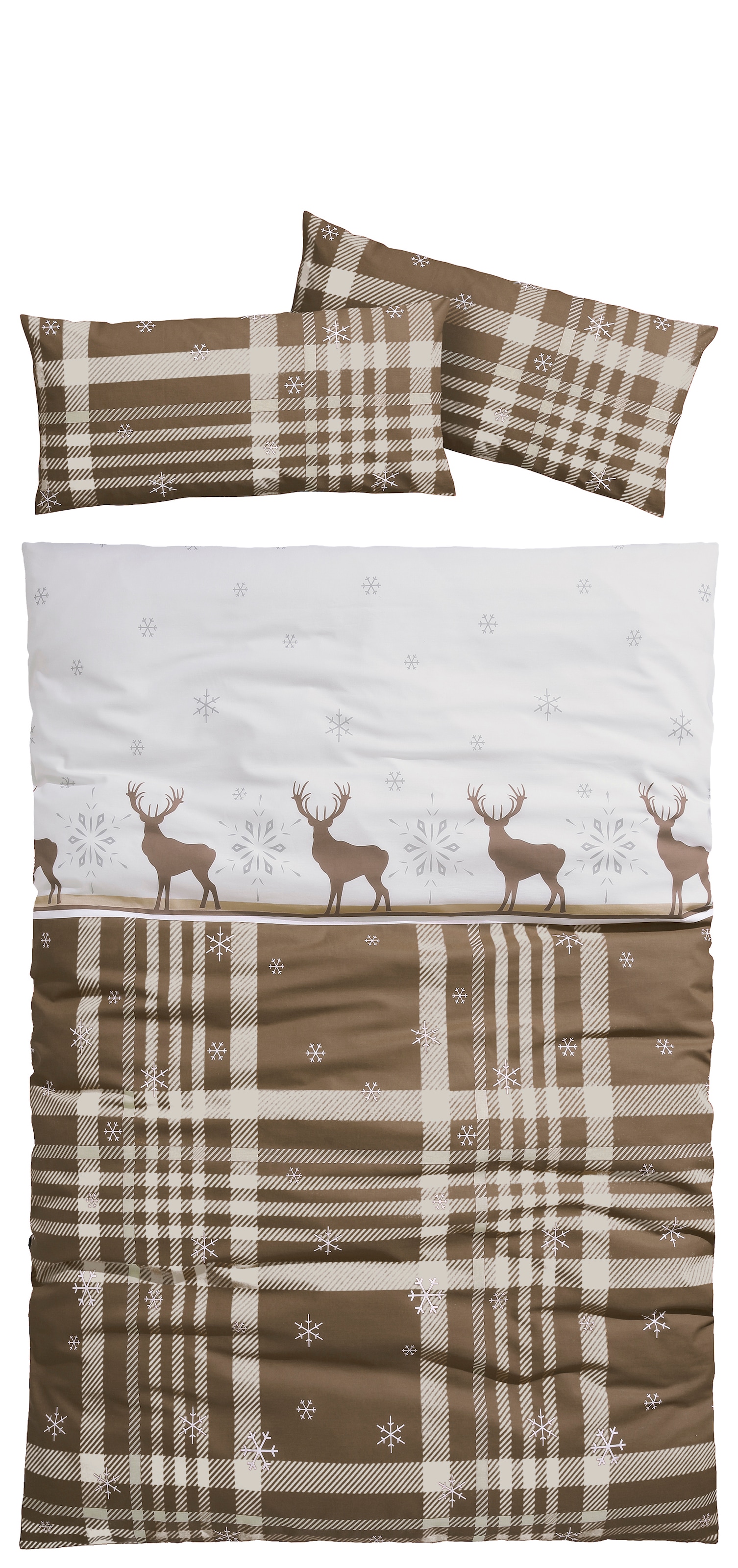 my home Bettwäsche »Wenda«, in Qualitäten PolyCotton (kühlend) + Biber (wär günstig online kaufen