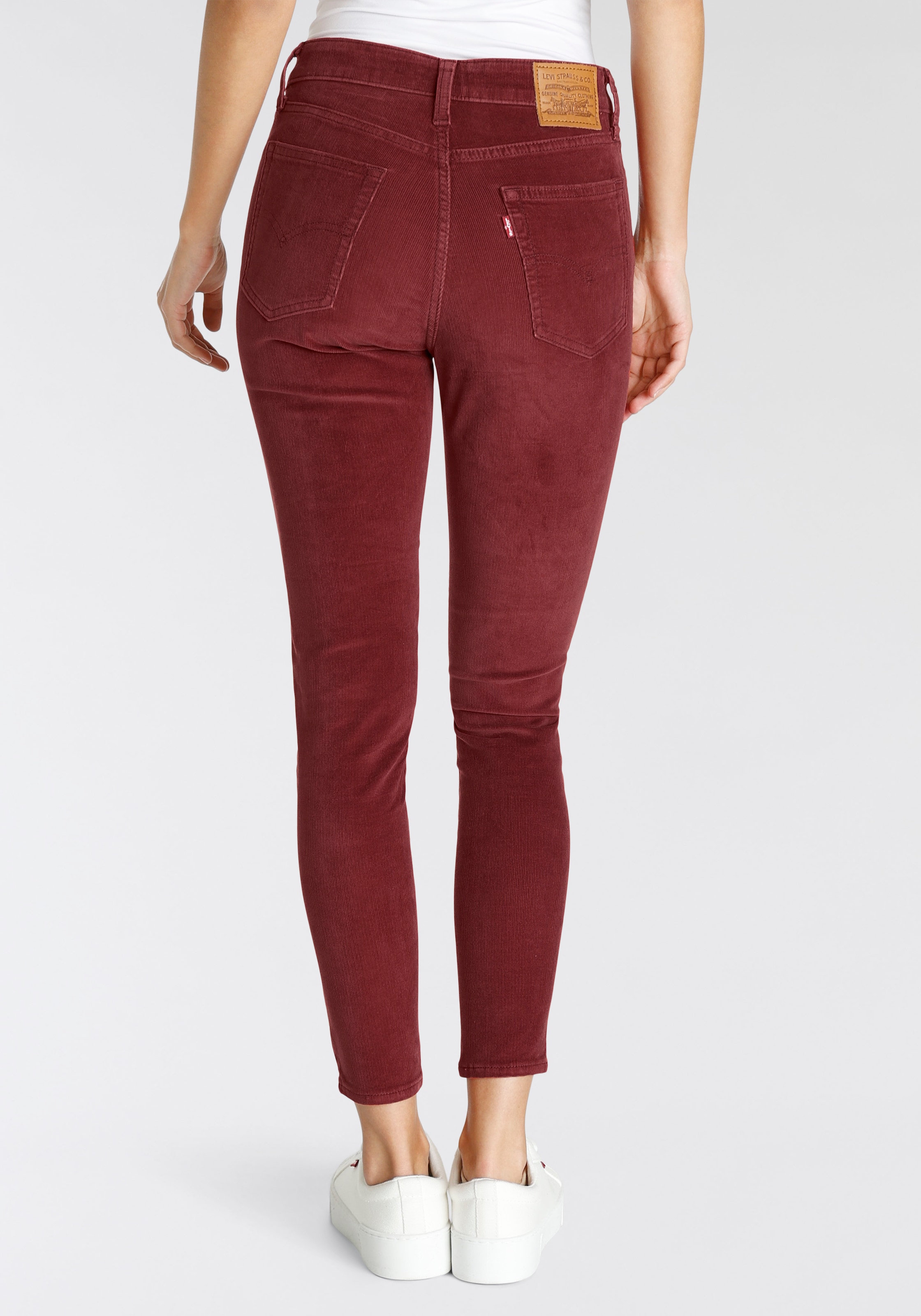 Levi's® Cordhose »721 HIGH RISE SKINNY«, Feincord Qualität