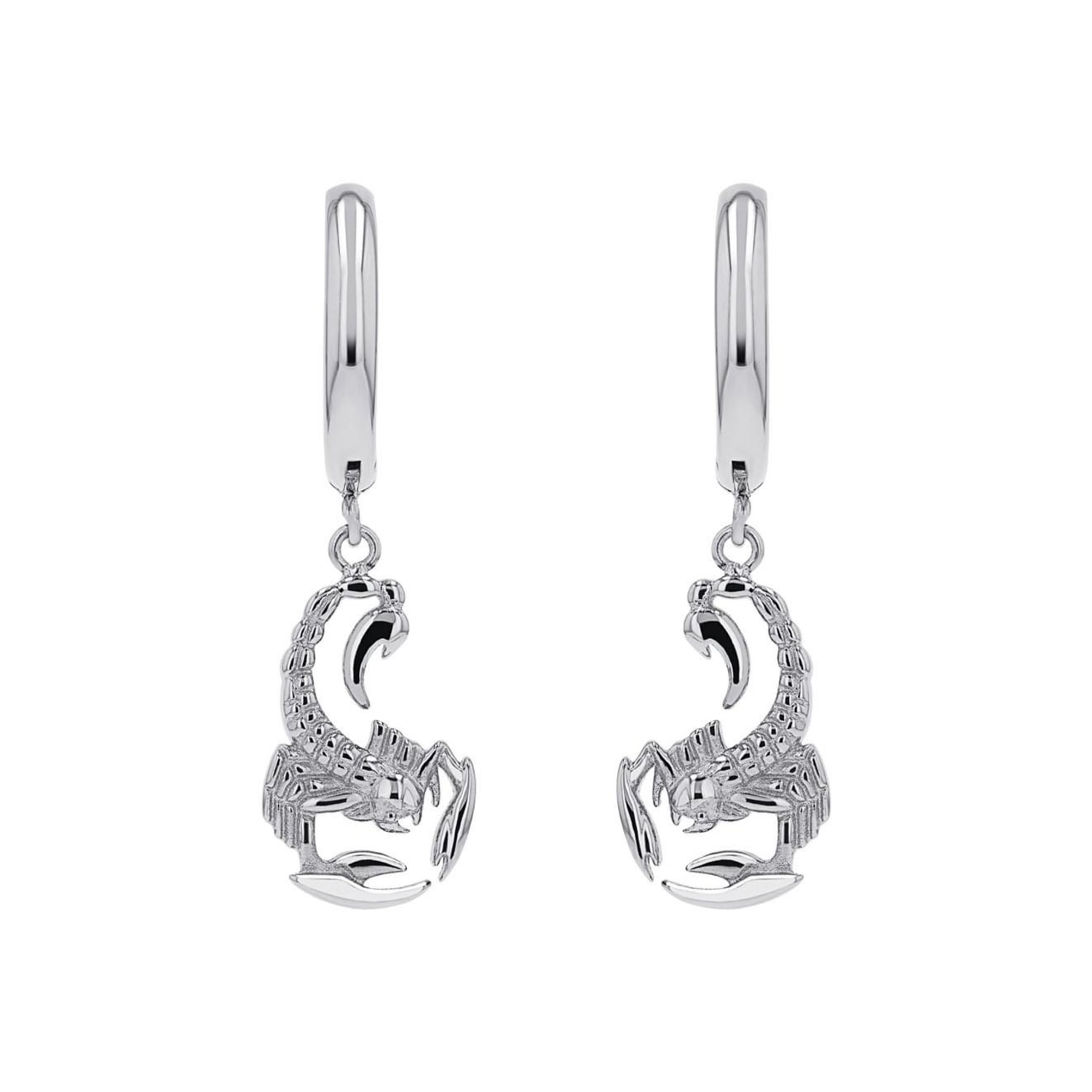 Amor Paar Creolen »Scorpions by Amor, Skorpin-Motiv«