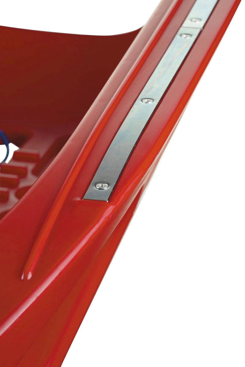 rolly toys® Schlitten »rollySnow Cruiser, rot« mit Stahlschienen an den Kufen