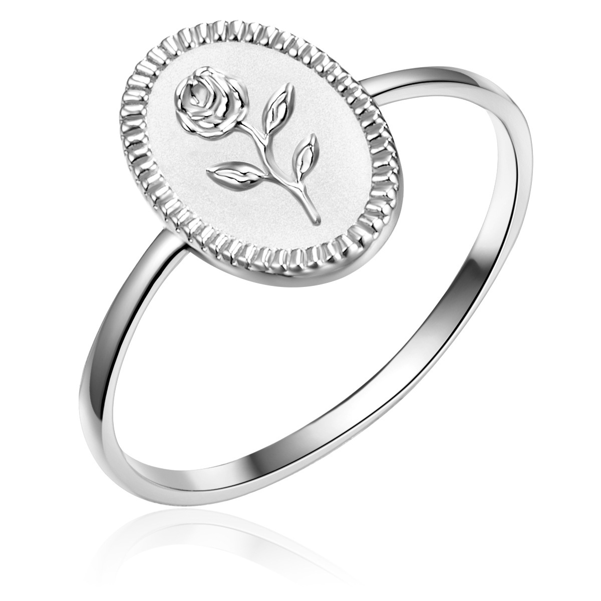 Glanzstücke München Silberring »GSM1355«, (1 tlg.), Ring Sterling Silber